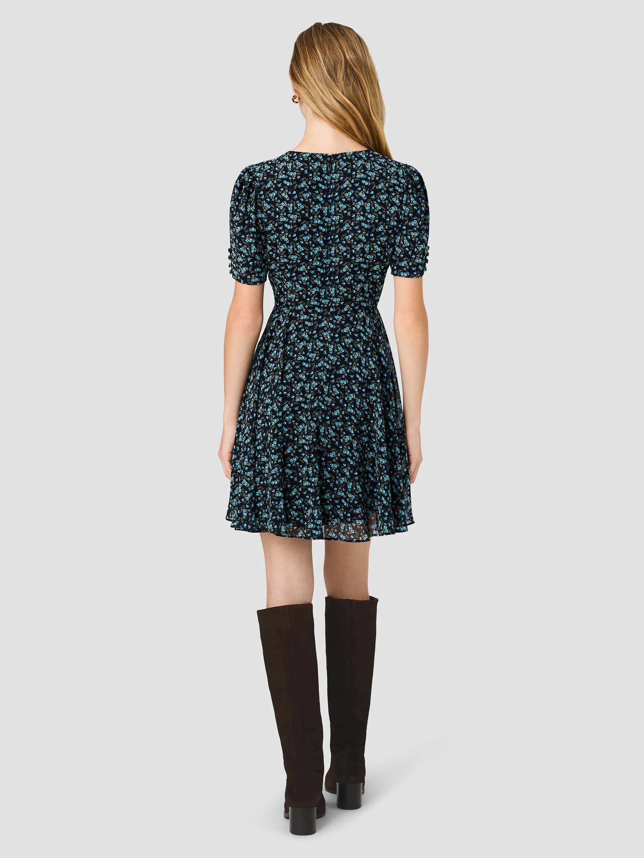 MARINA DITSY LUCIA FLEUR MINI DRESS sold by French Connection product image thumbnail 4