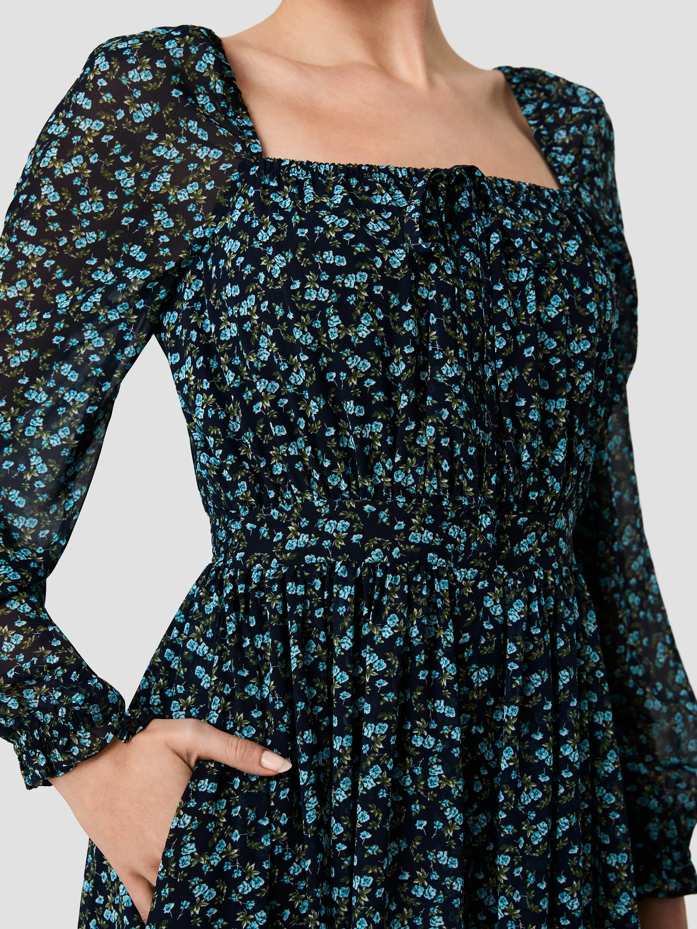 MARINA DITSY LUCIA FLEUR MAXI DRESS sold by French Connection product image thumbnail 2