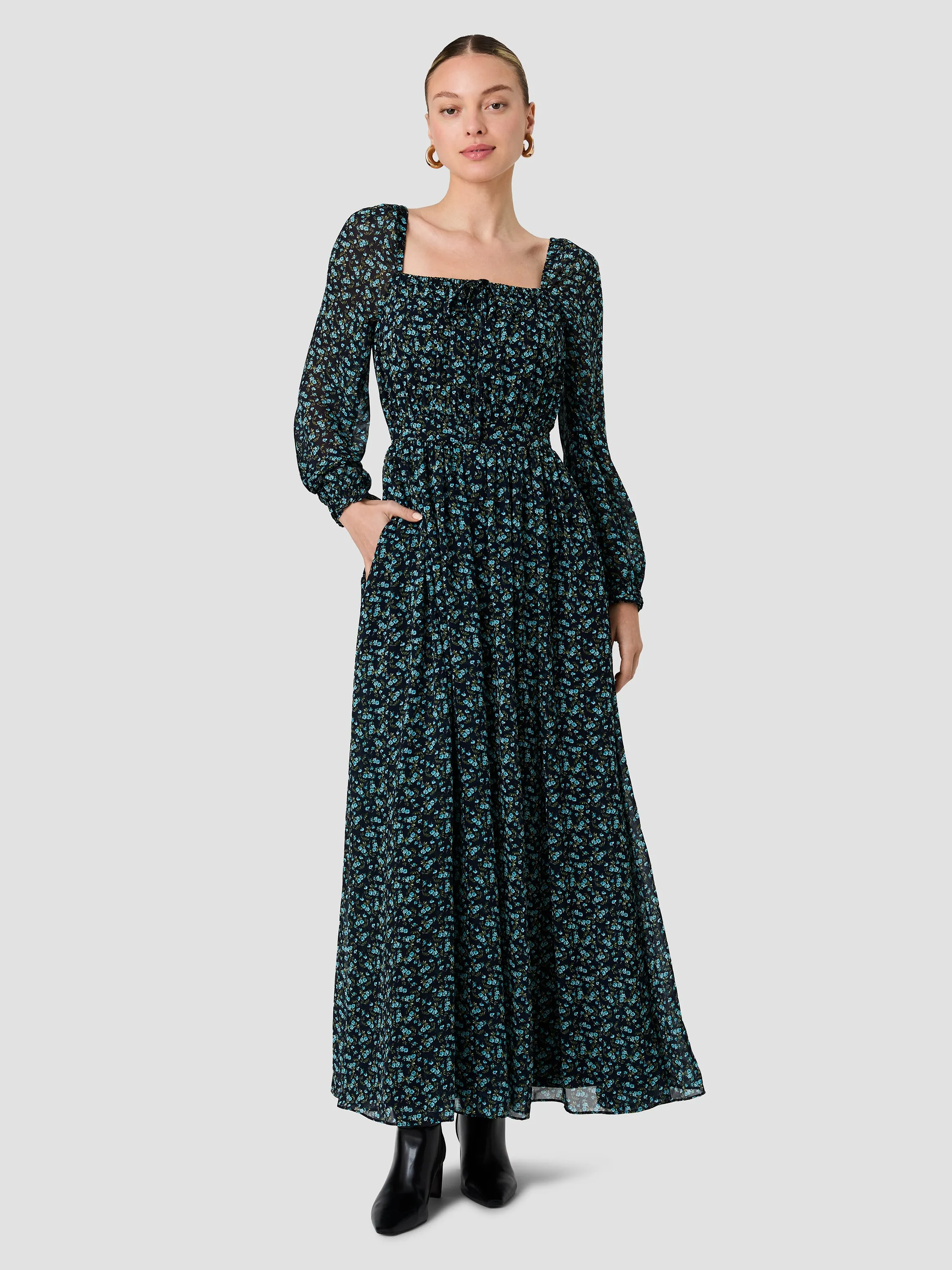 MARINA DITSY LUCIA FLEUR MAXI DRESS sold by French Connection product image thumbnail 5