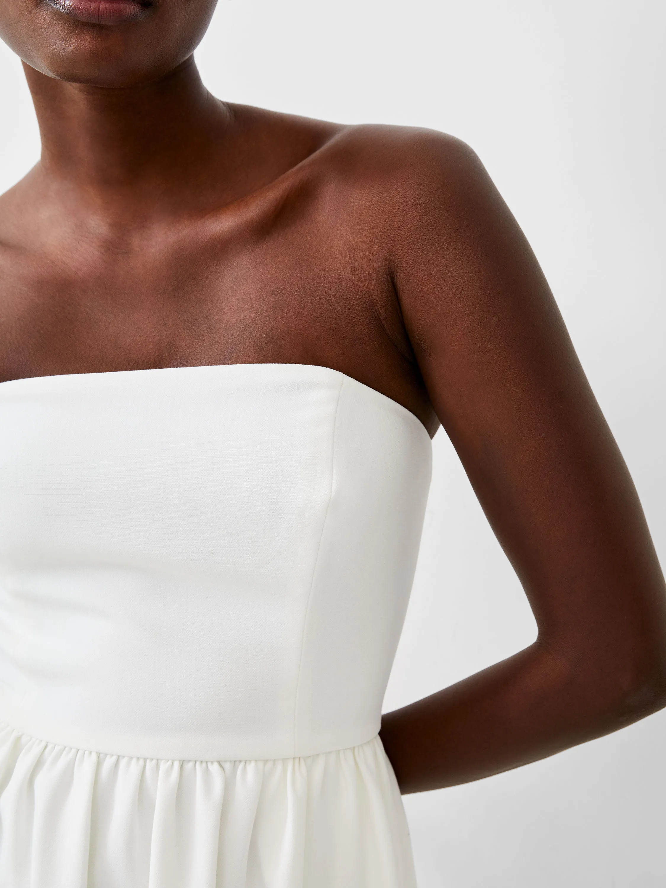 Whisper Strapless Peplum Dress sold by French Connection product image thumbnail 3