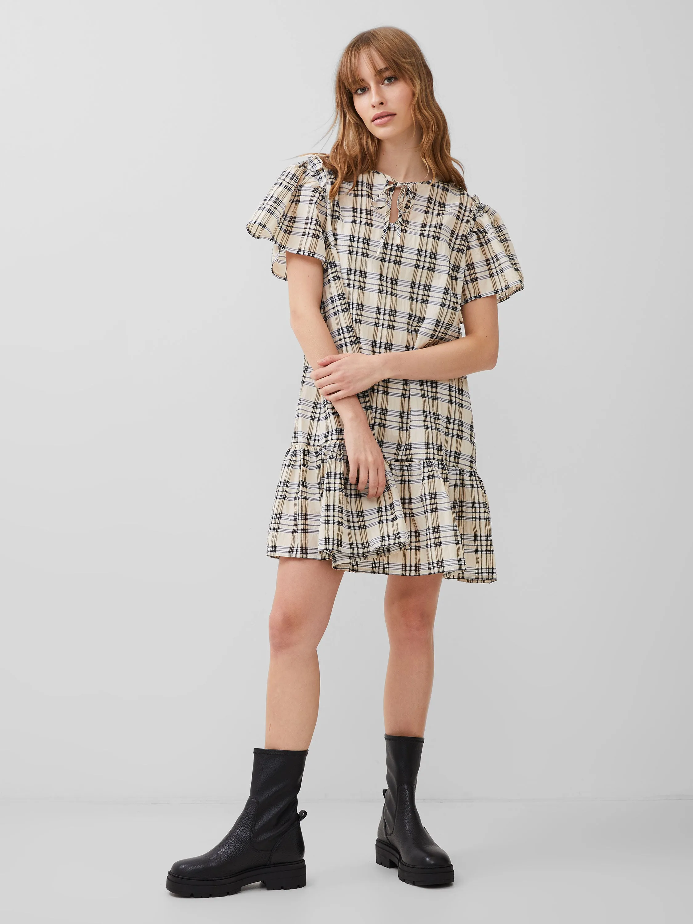 Ivy Check Dress sold by French Connection product image thumbnail 2