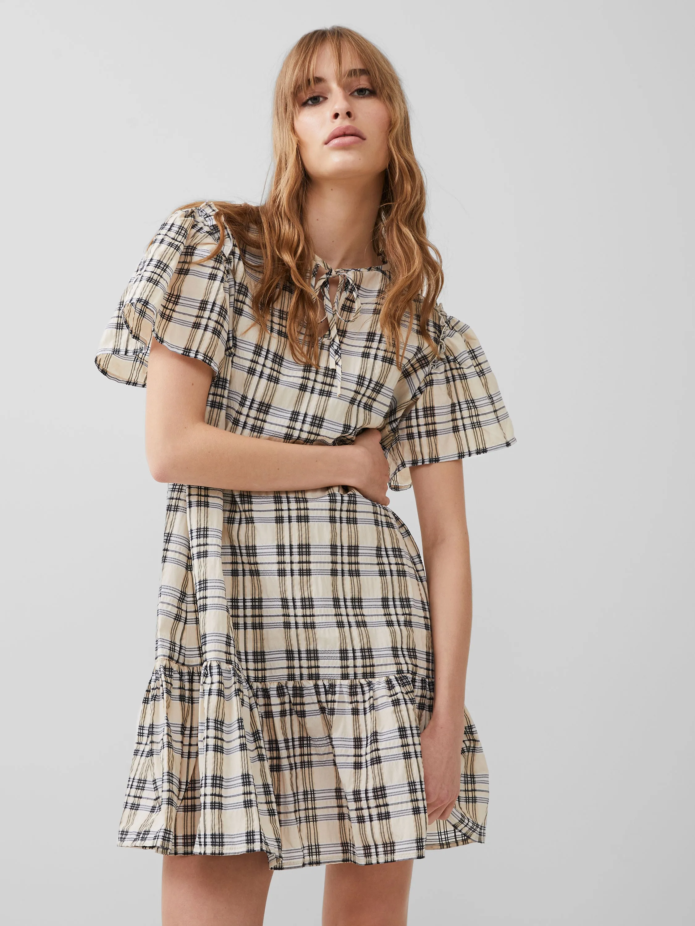 Ivy Check Dress sold by French Connection product image thumbnail 3