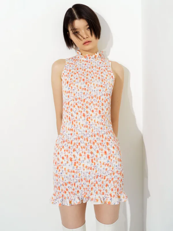 Camille Verona Crepe Smock Dress sold by French Connection