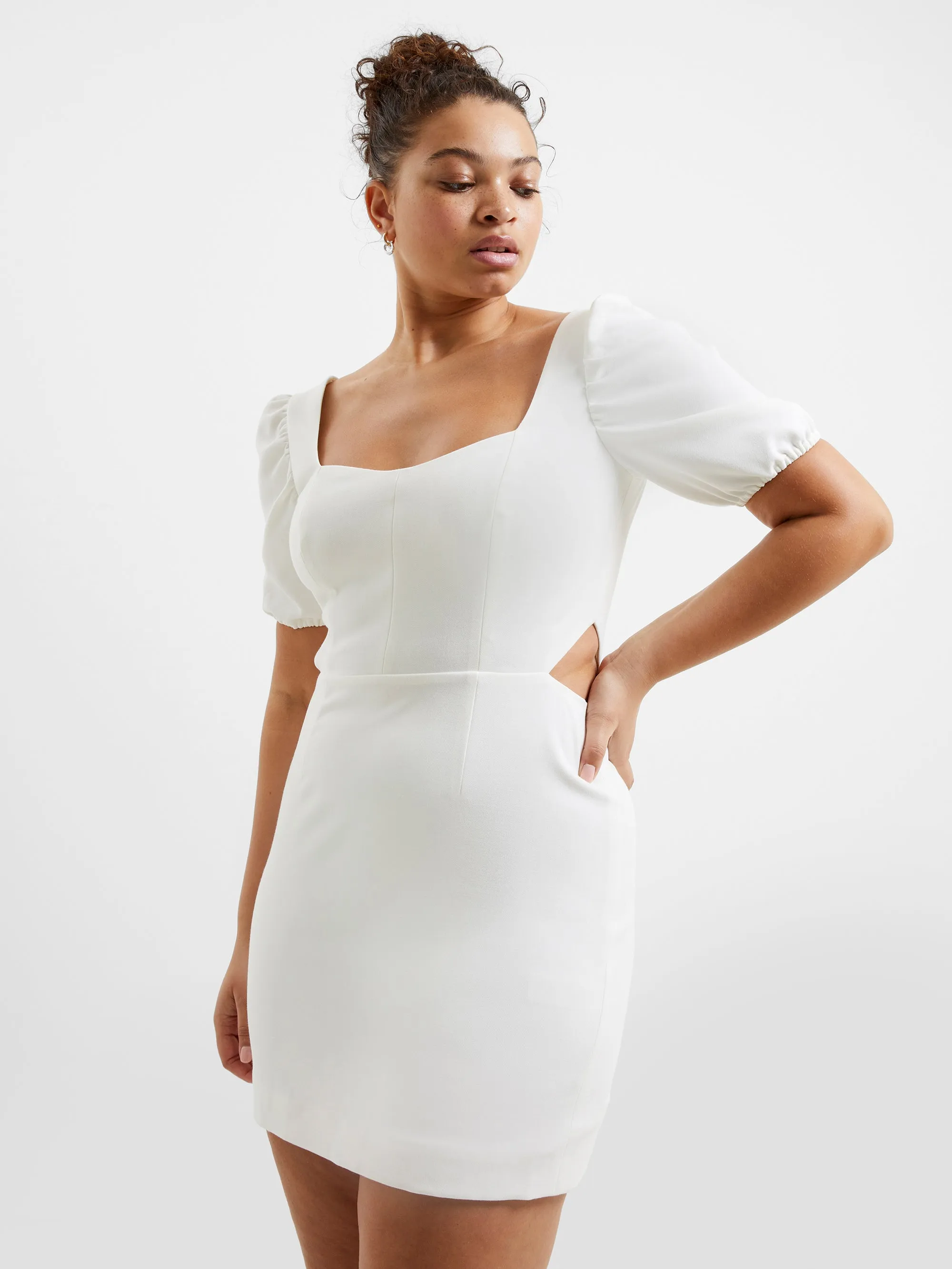 Whisper Ruth Sweetheart Neck Dress sold by French Connection product image thumbnail 3