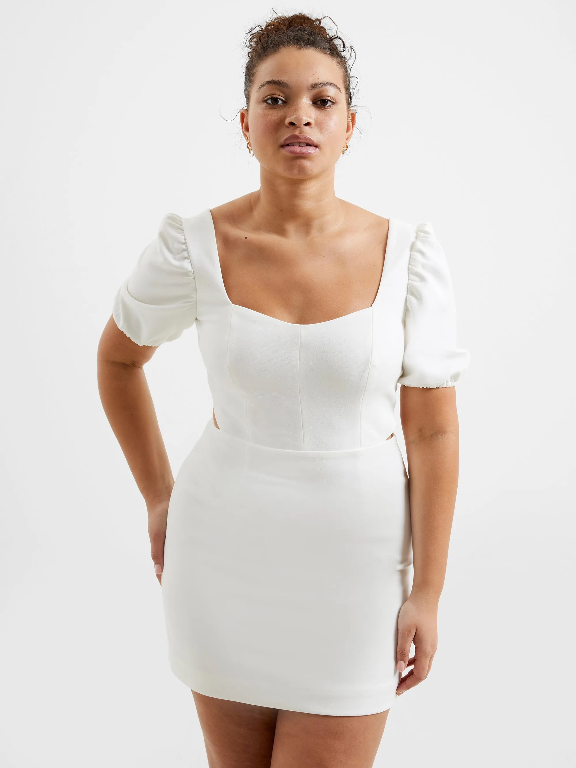 Whisper Ruth Sweetheart Neck Dress sold by French Connection product image thumbnail 4