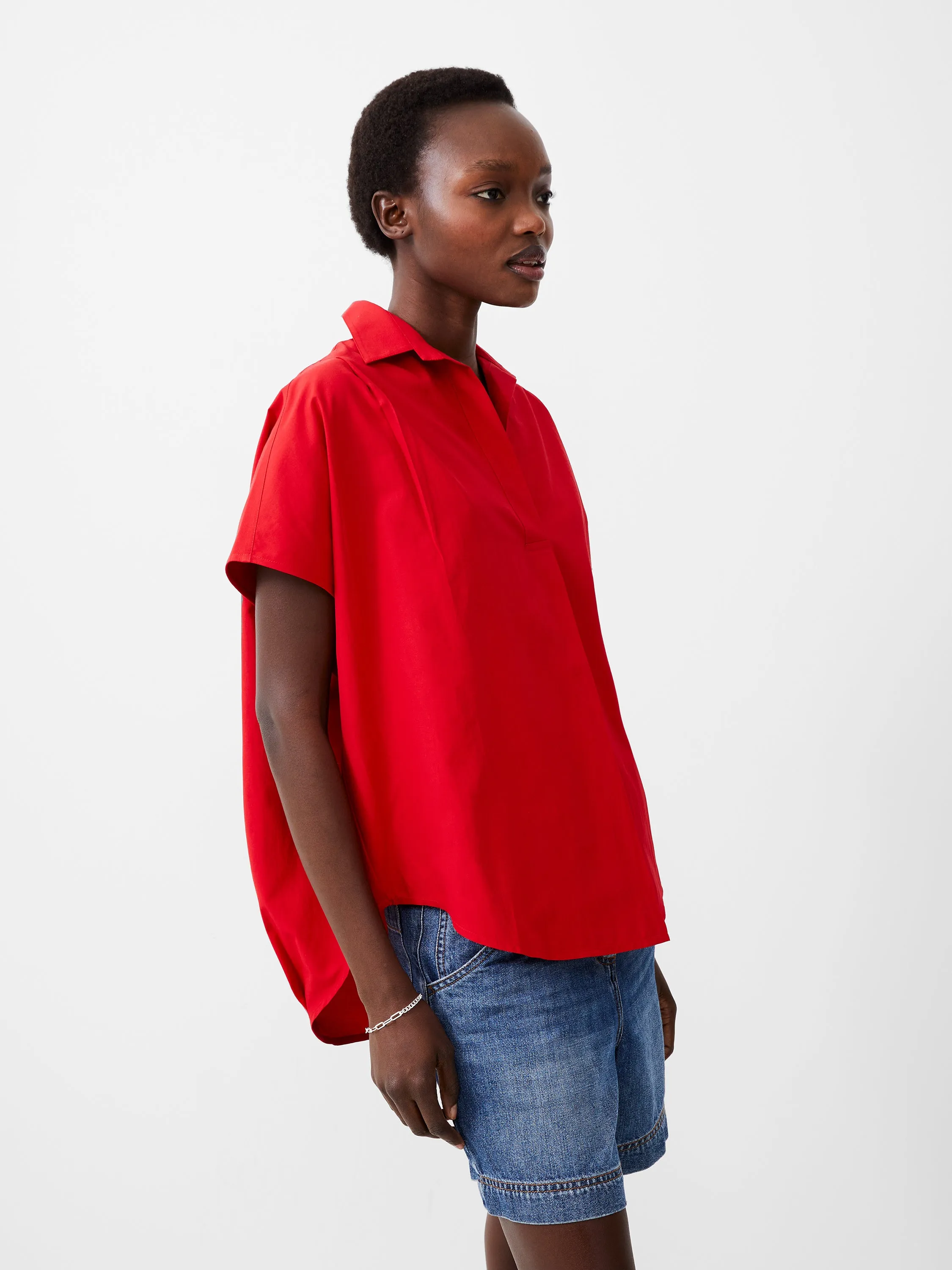 Poplin Shirting Popover sold by French Connection product image thumbnail 3