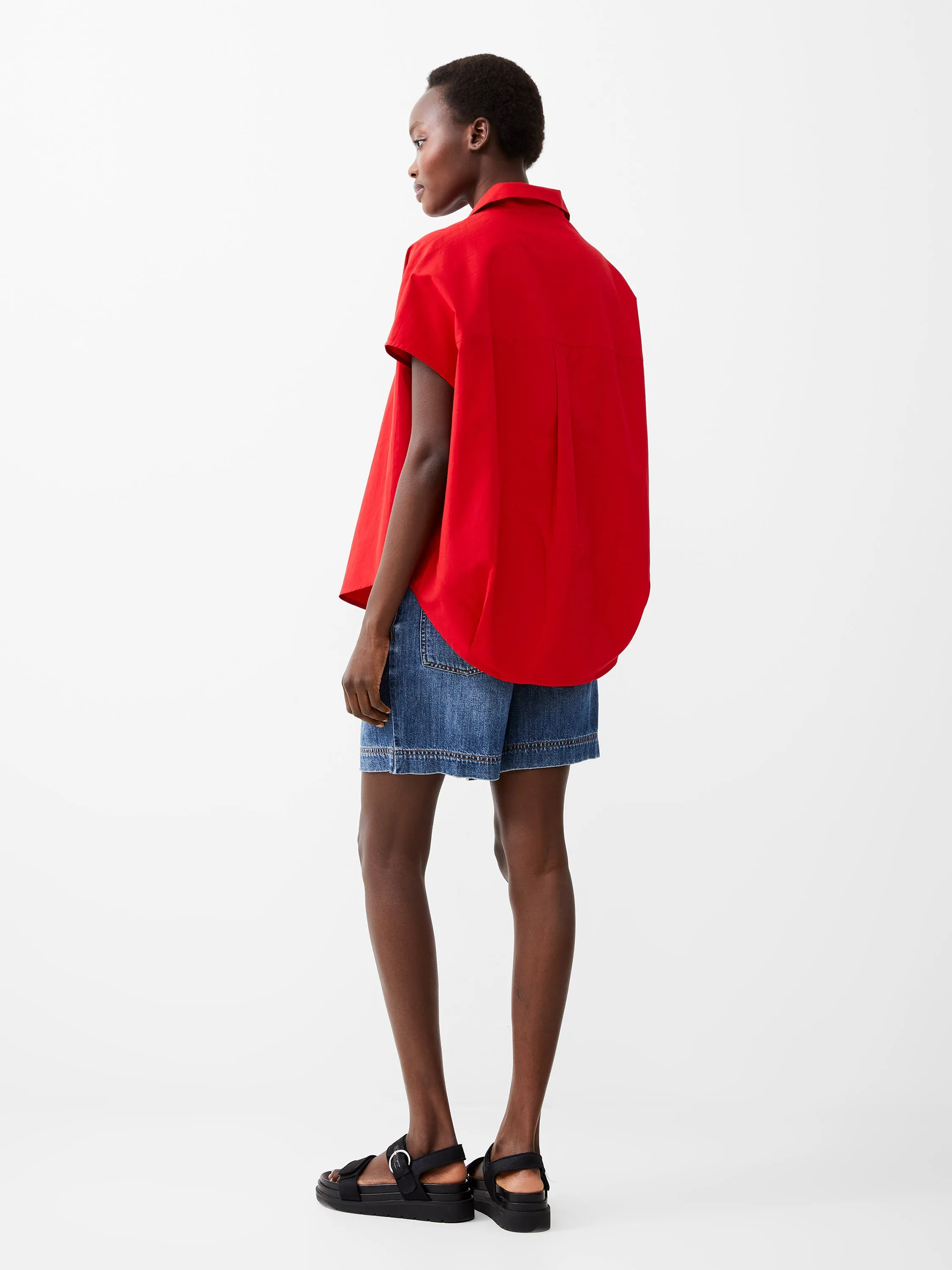 Poplin Shirting Popover sold by French Connection product image thumbnail 4