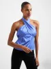 Inu Satin Crossneck Top sold by French Connection