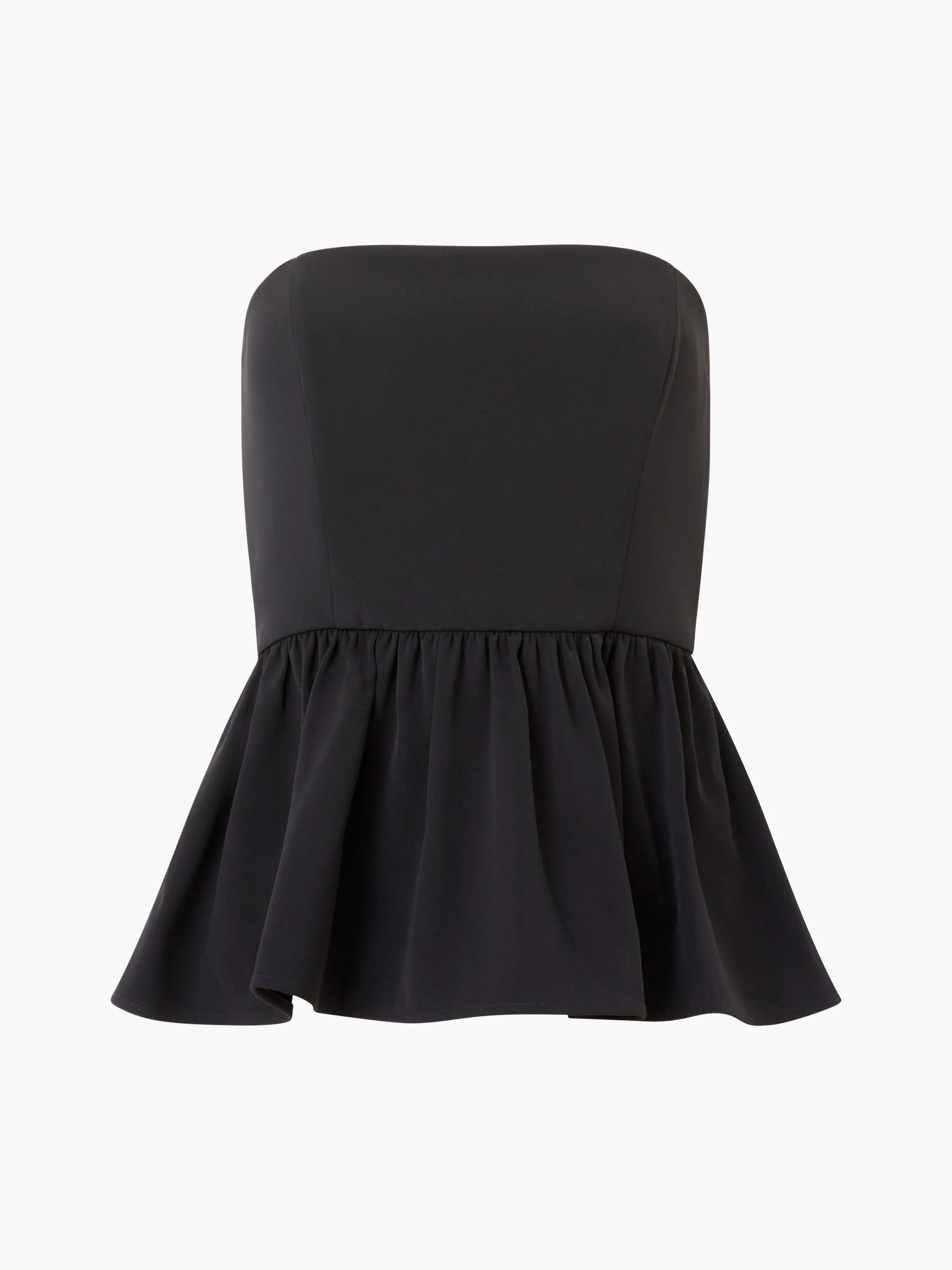 Harry Suiting Strapless Peplum Top sold by French Connection product image thumbnail 5
