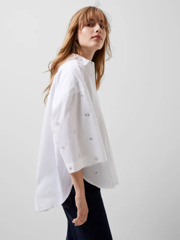 Rhodes Rhinestone Shirt sold by French Connection