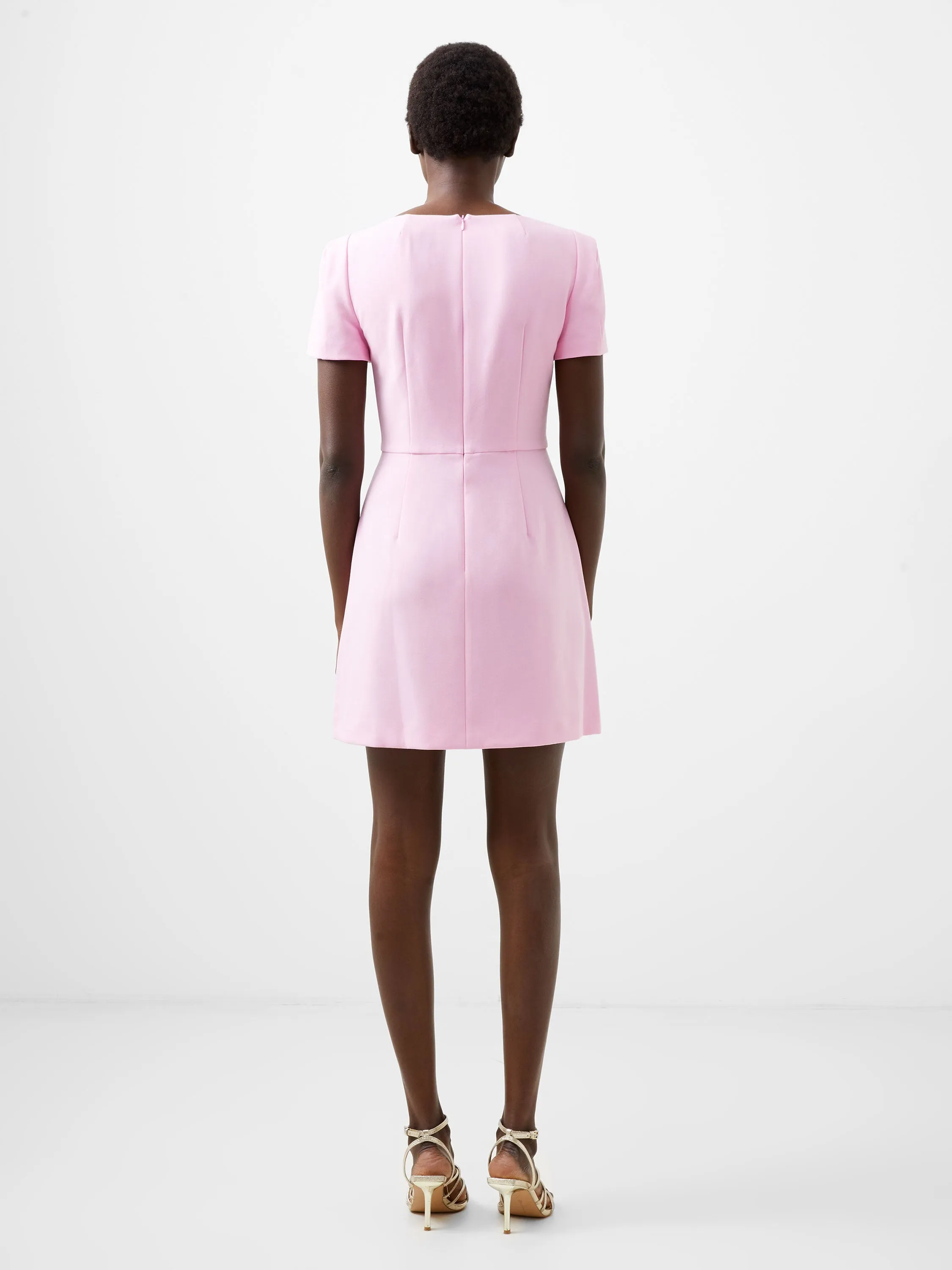 Whisper Square Neck Short Sleeve Dress sold by French Connection product image thumbnail 5