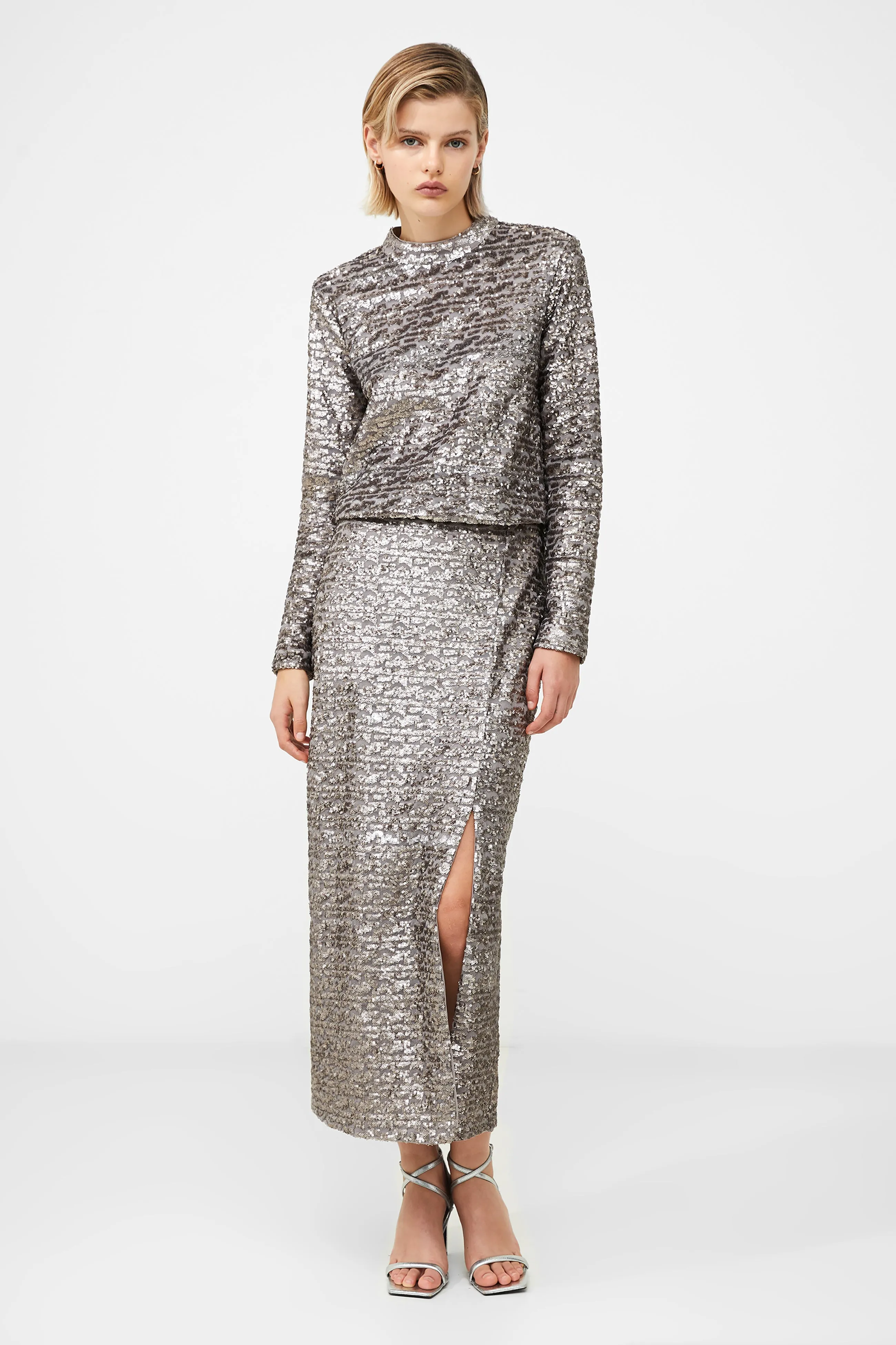 Adalynn Sequin Top sold by French Connection product image thumbnail 3