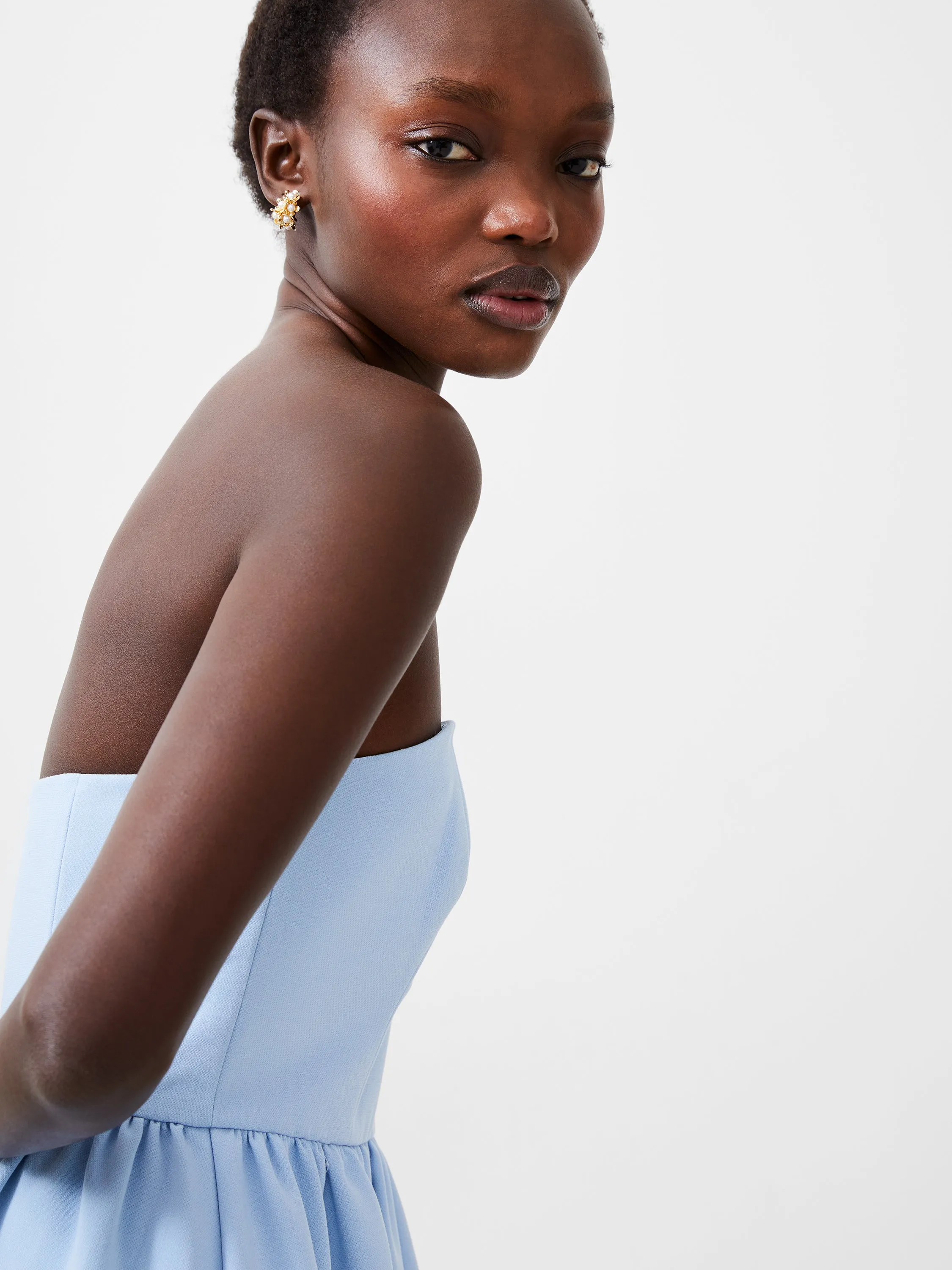 Whisper Strapless Peplum Dress sold by French Connection product image thumbnail 3