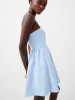 Whisper Strapless Peplum Dress sold by French Connection