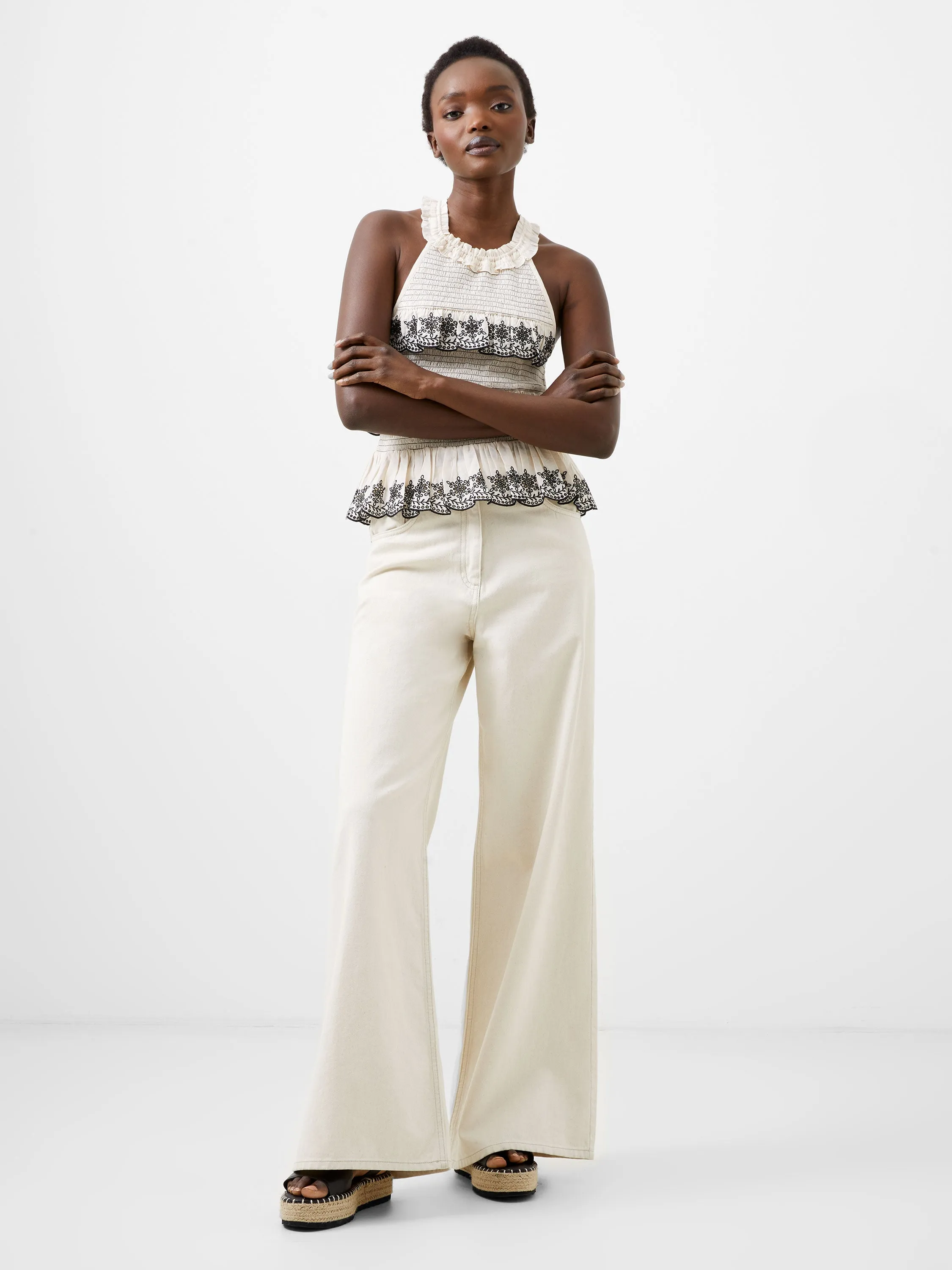 Felicity Embroidered Top sold by French Connection product image thumbnail 4