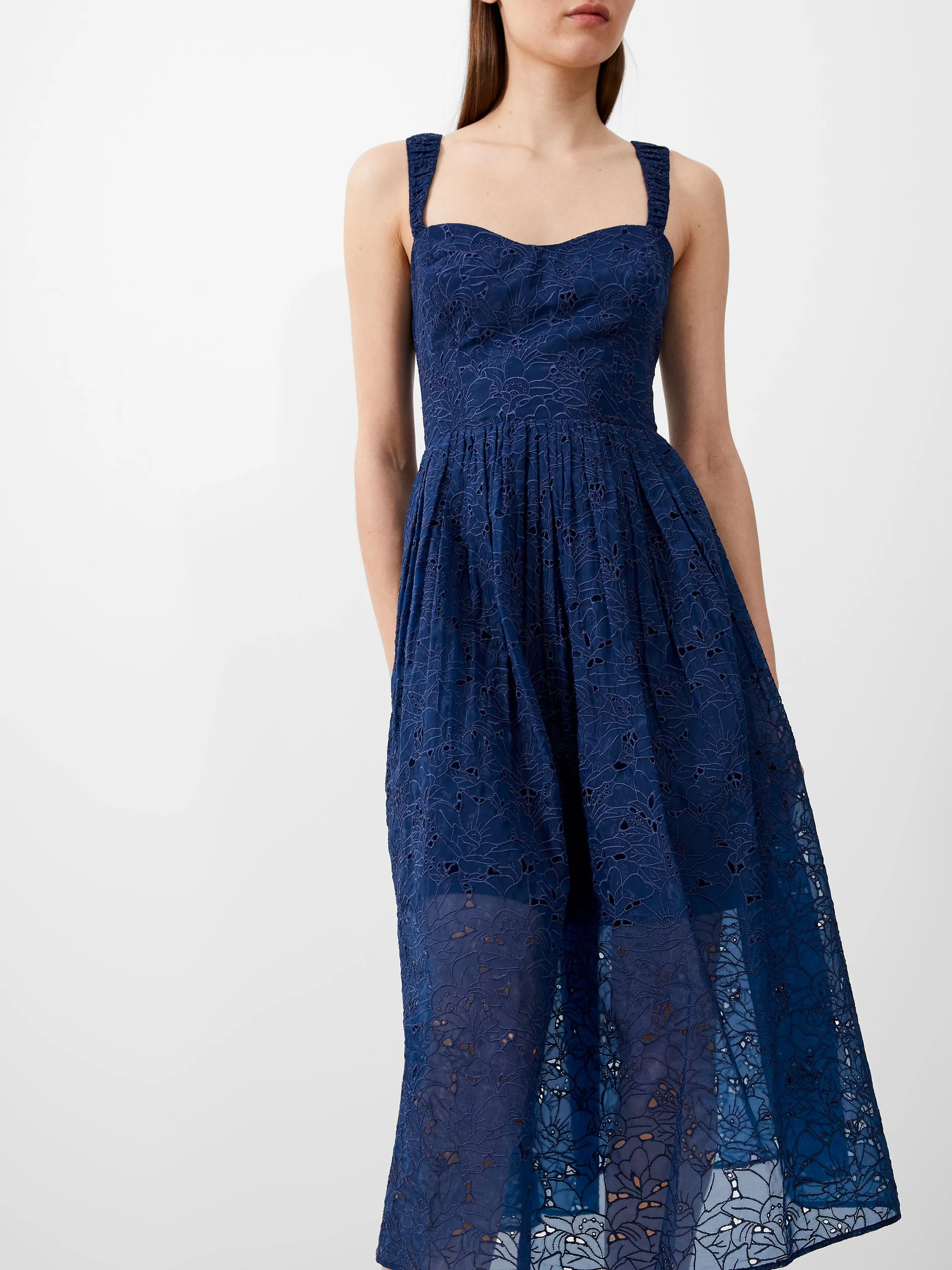 Embroidered Evelyn Lace Strappy Dress sold by French Connection product image thumbnail 3
