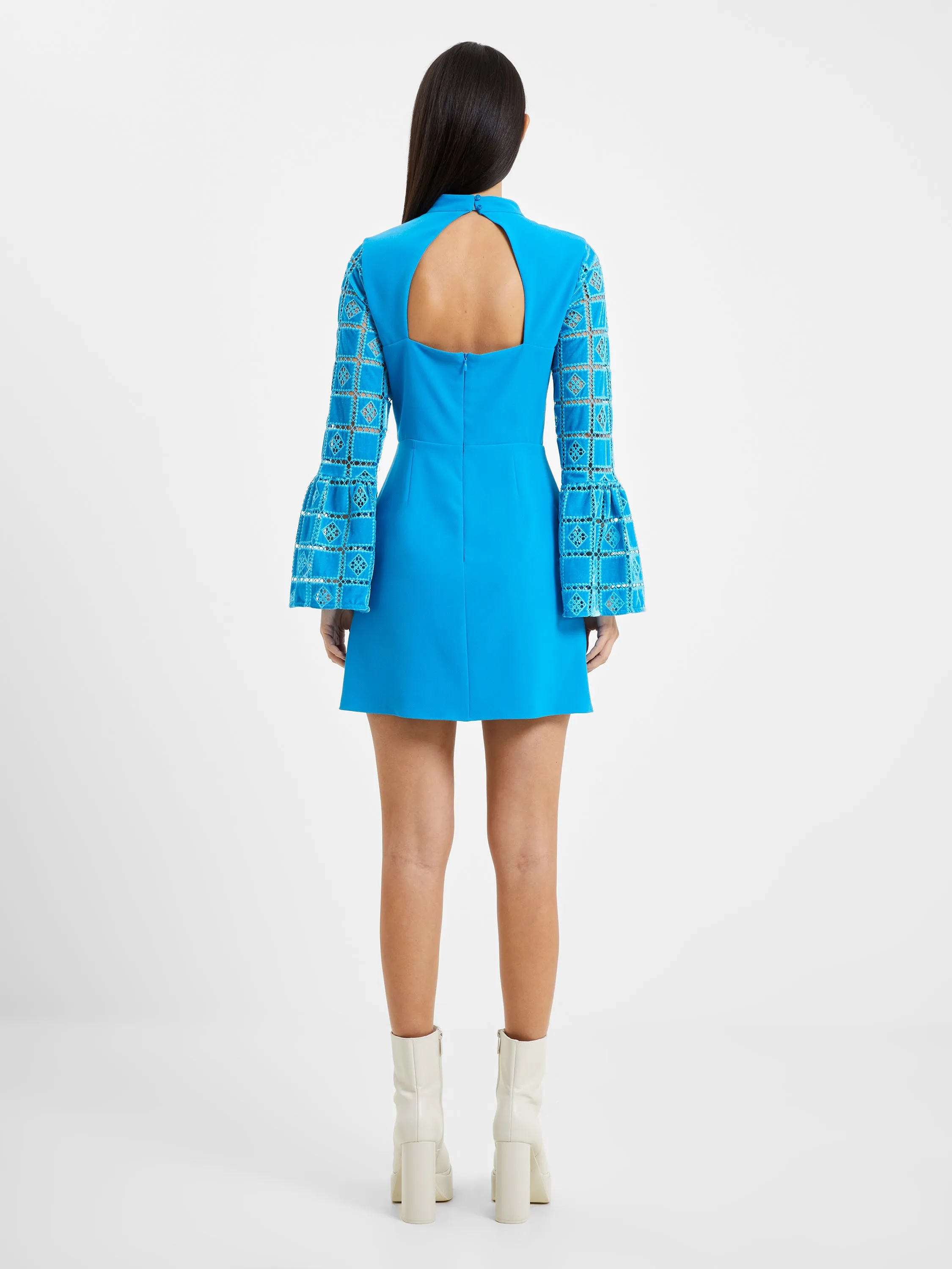 Garnet Velvet Lace Mini Dress sold by French Connection product image thumbnail 5