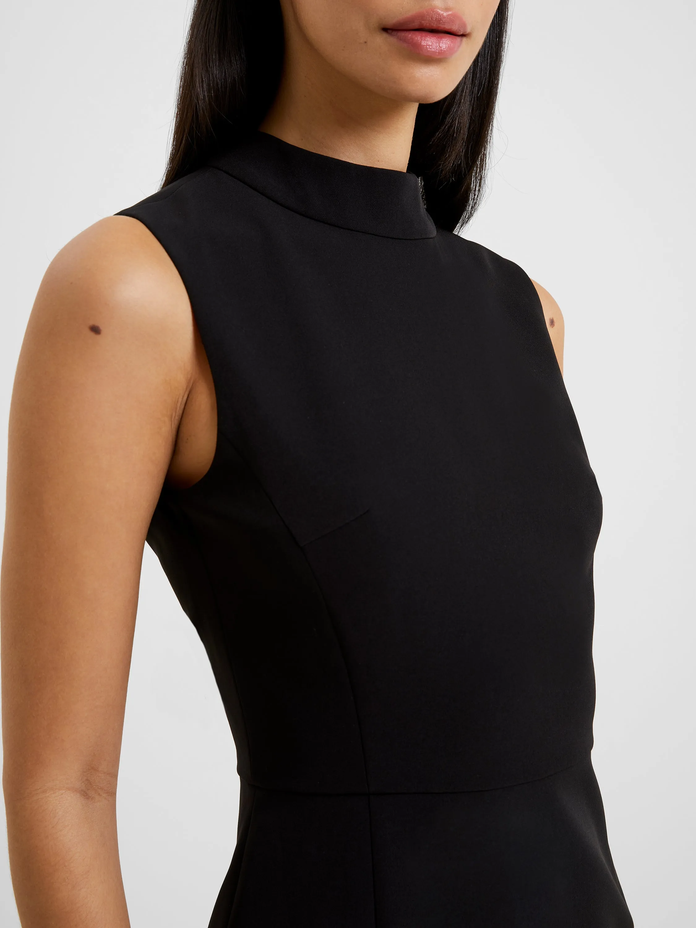 Echo Crepe Mock Neck Mini Dress sold by French Connection product image thumbnail 3