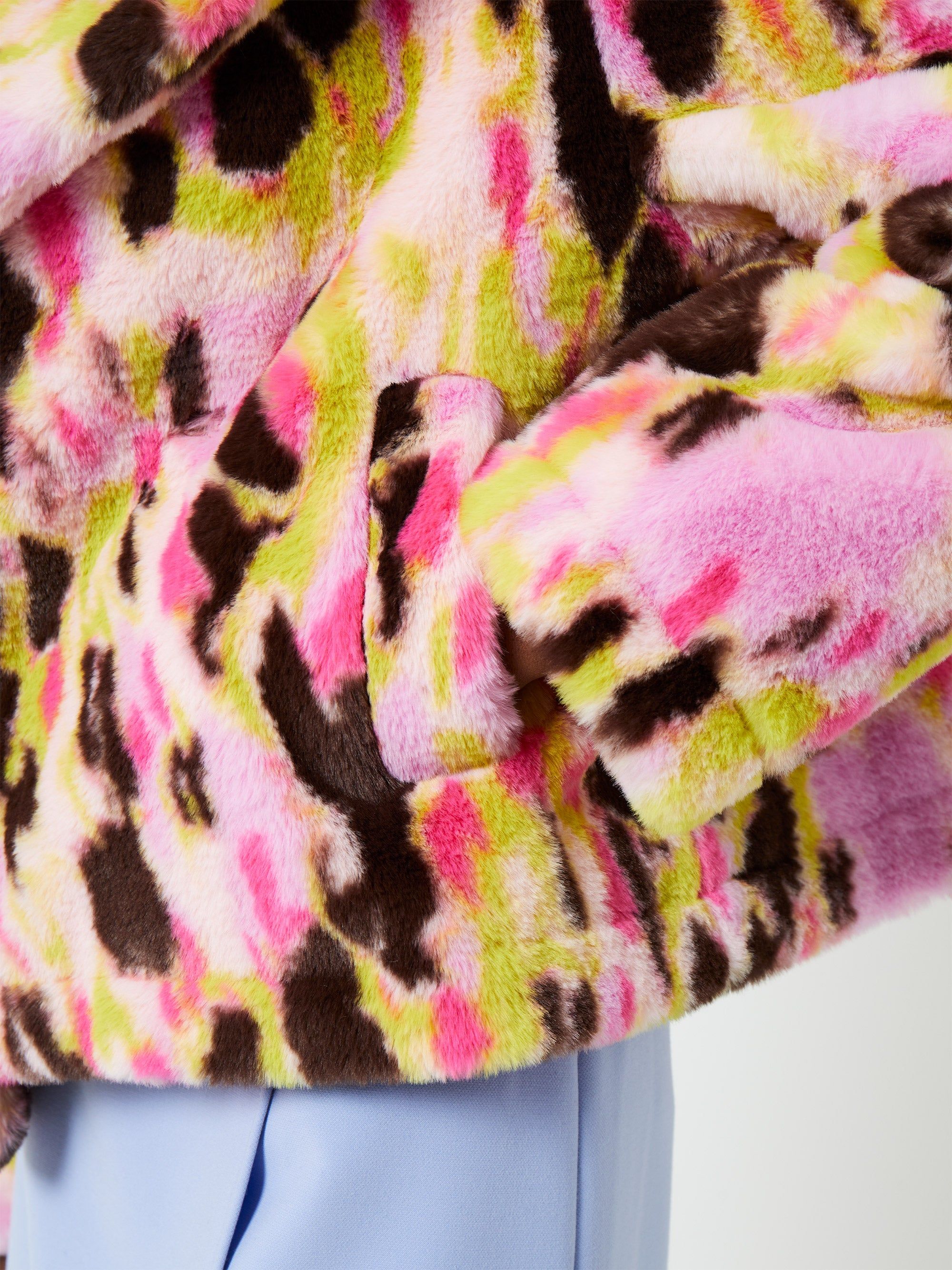 Innes Faux Fur Coat sold by French Connection product image thumbnail 2