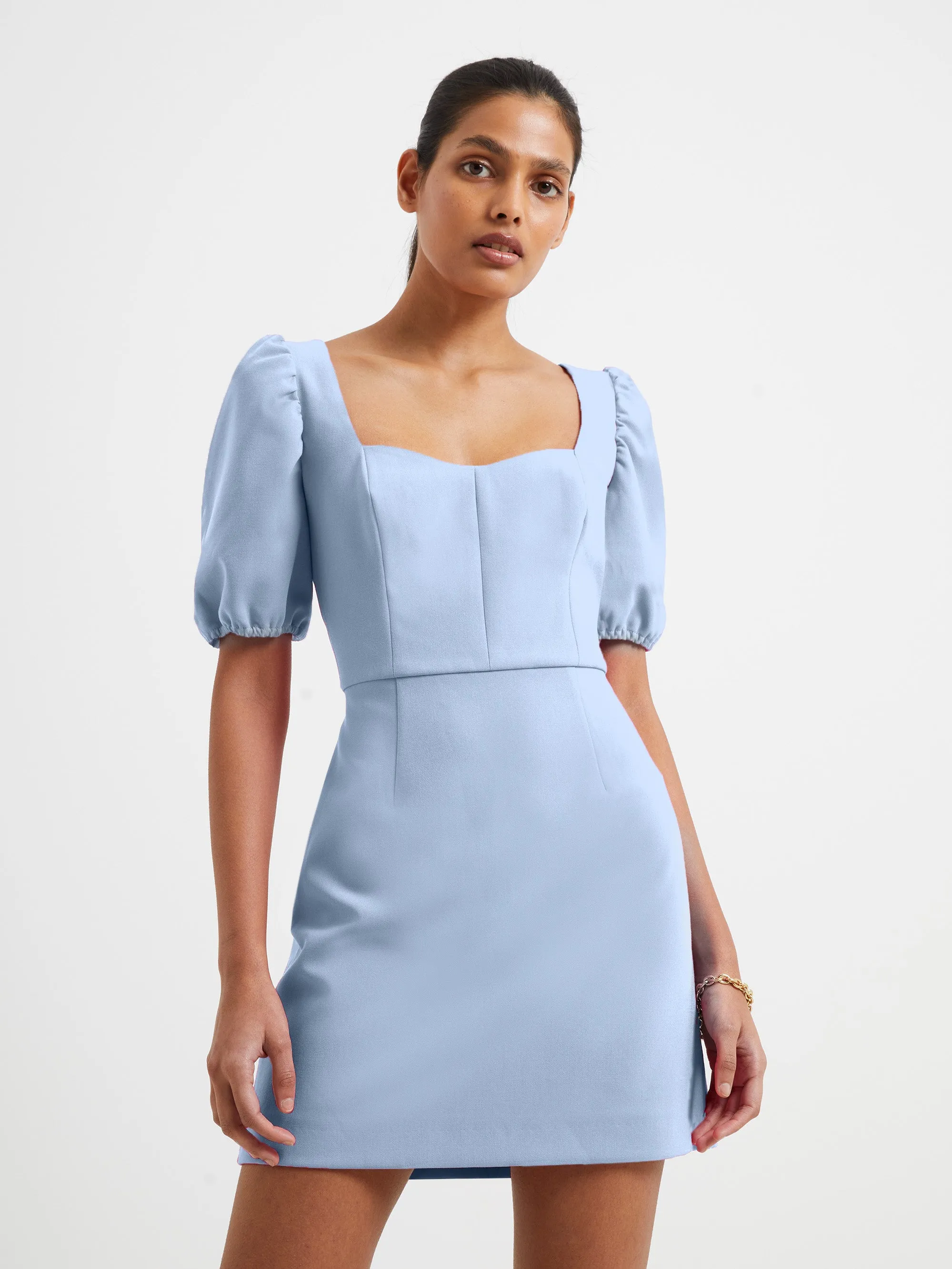 Berina Whisper Puff Sleeve Dress sold by French Connection product image thumbnail 3
