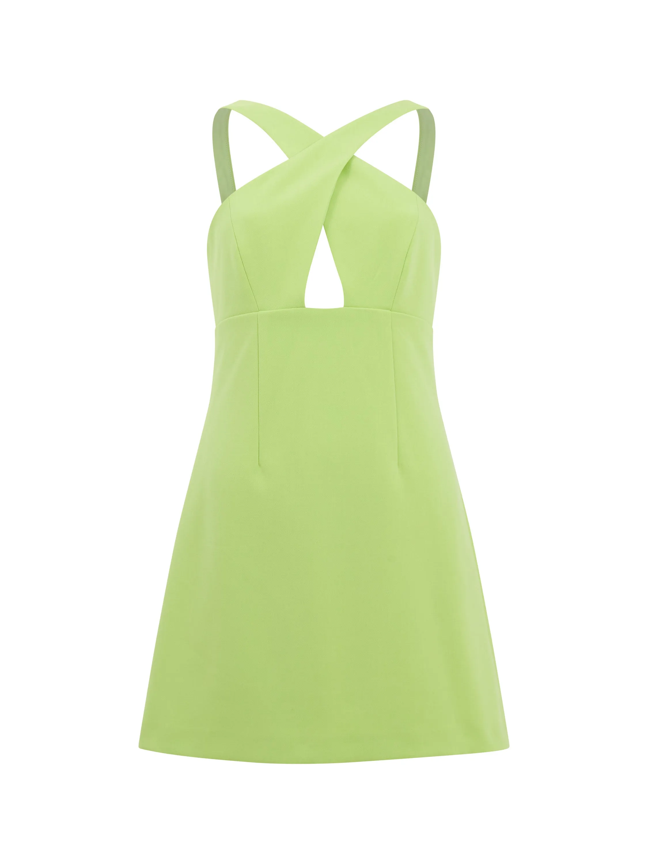 Whisper Ruth Crossover Neck Dress sold by French Connection product image thumbnail 5