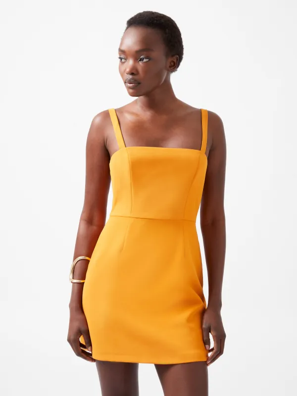 Whisper Straight Neck Dress sold by French Connection
