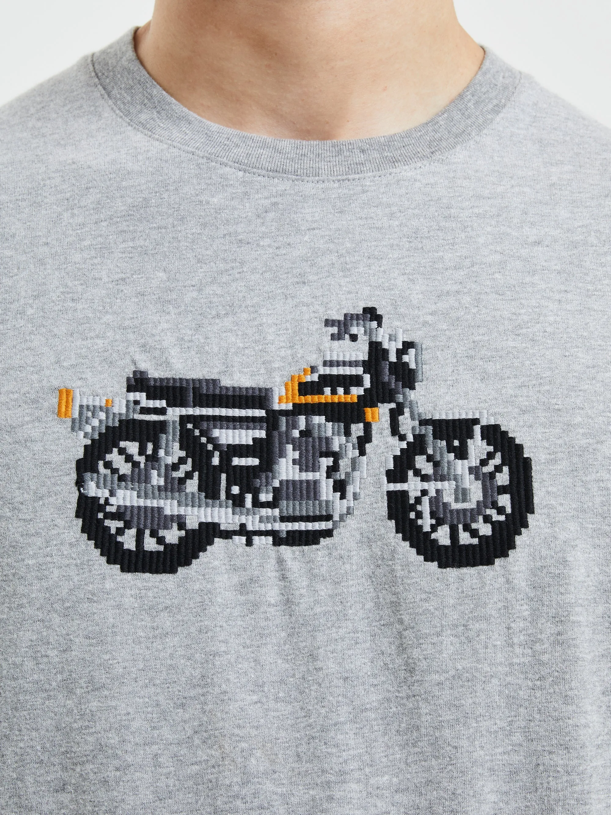 Motorbike Pixel T-Shirt sold by French Connection product image thumbnail 3
