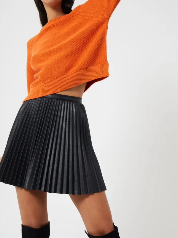Etta Recycled Vegan Leather Skirt made by French Connection