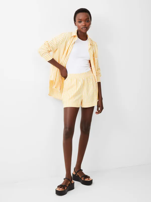 Stripe Shirting Shorts sold by French Connection