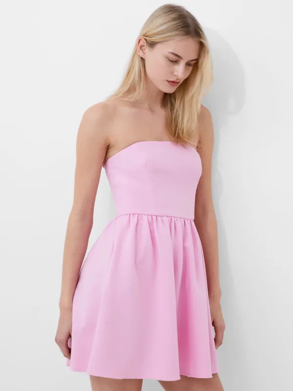 Whisper Strapless Peplum Dress sold by French Connection
