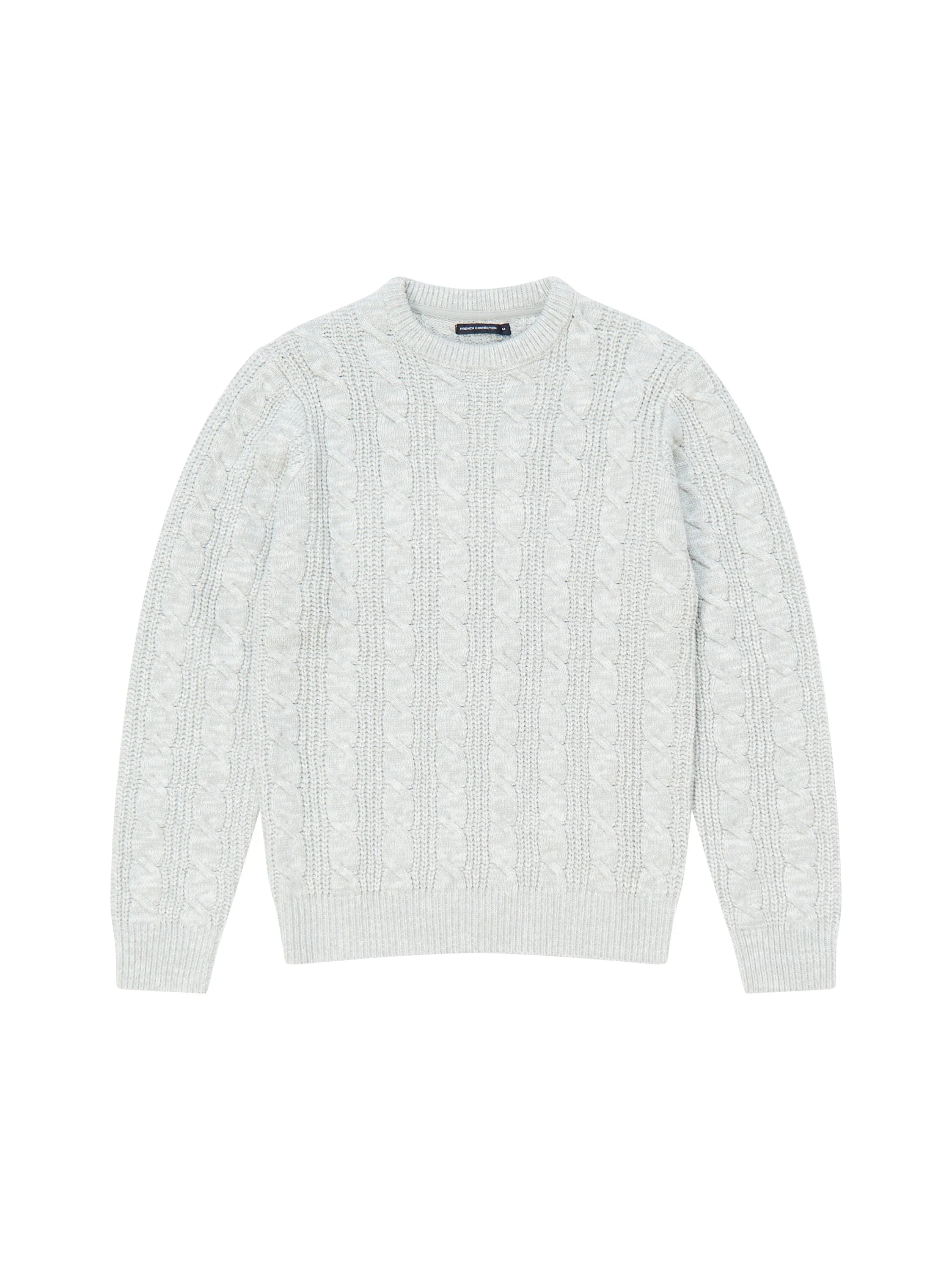 Soft Cable Knit Crewneck Sweater sold by French Connection product image thumbnail 5