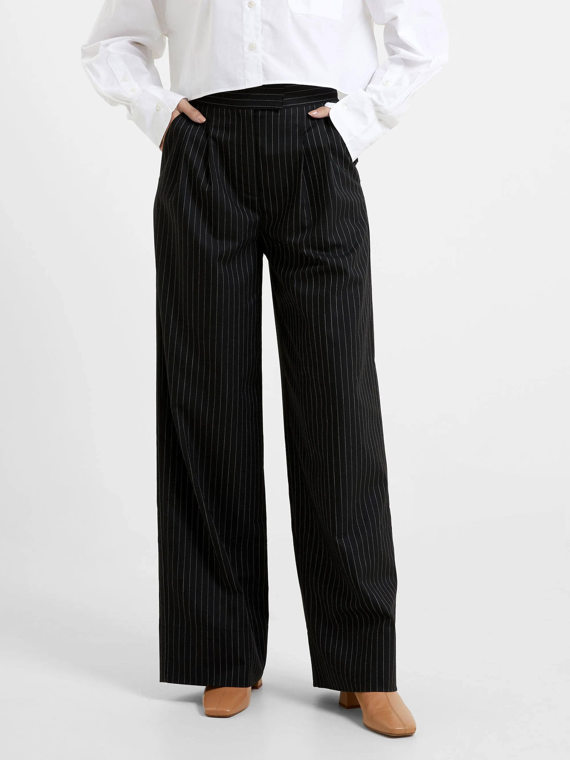 Finn Stripe Trousers sold by French Connection product image thumbnail 2