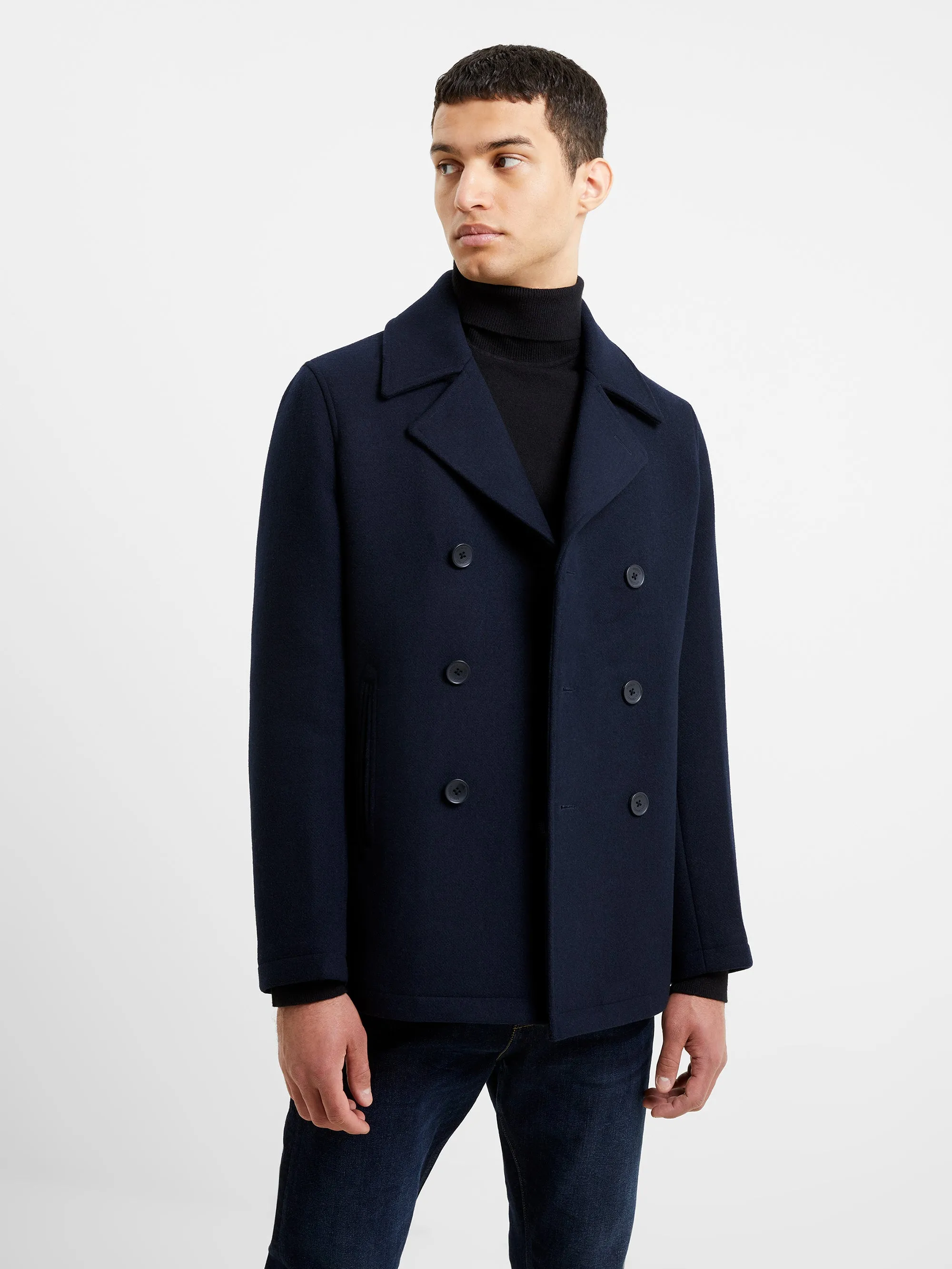 Double Breasted Peacoat sold by French Connection product image thumbnail 2