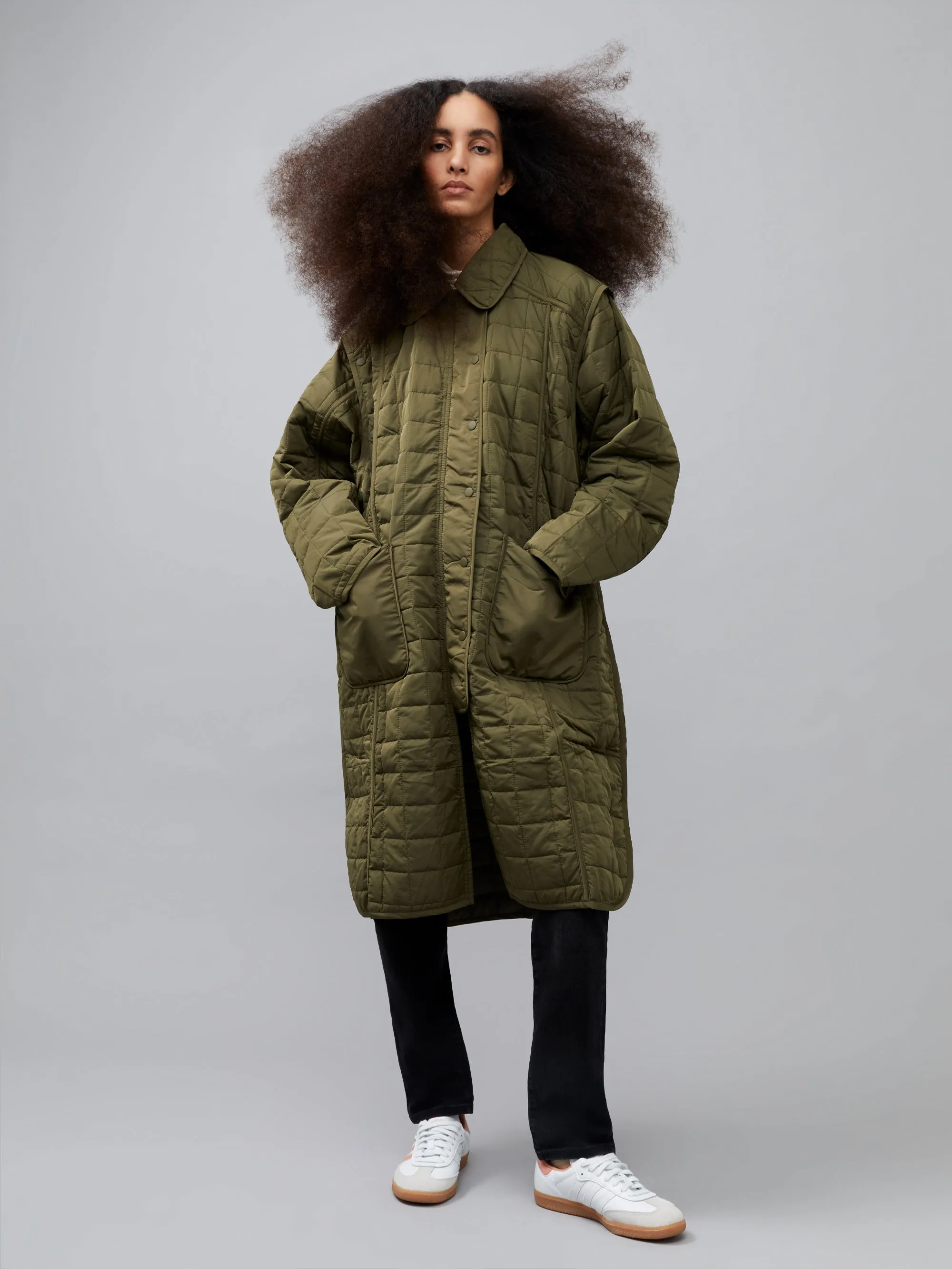 Aris Quilt Coat sold by French Connection