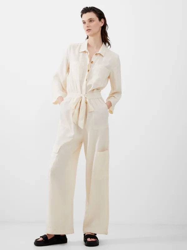 Elkie Twill Jumpsuit sold by French Connection