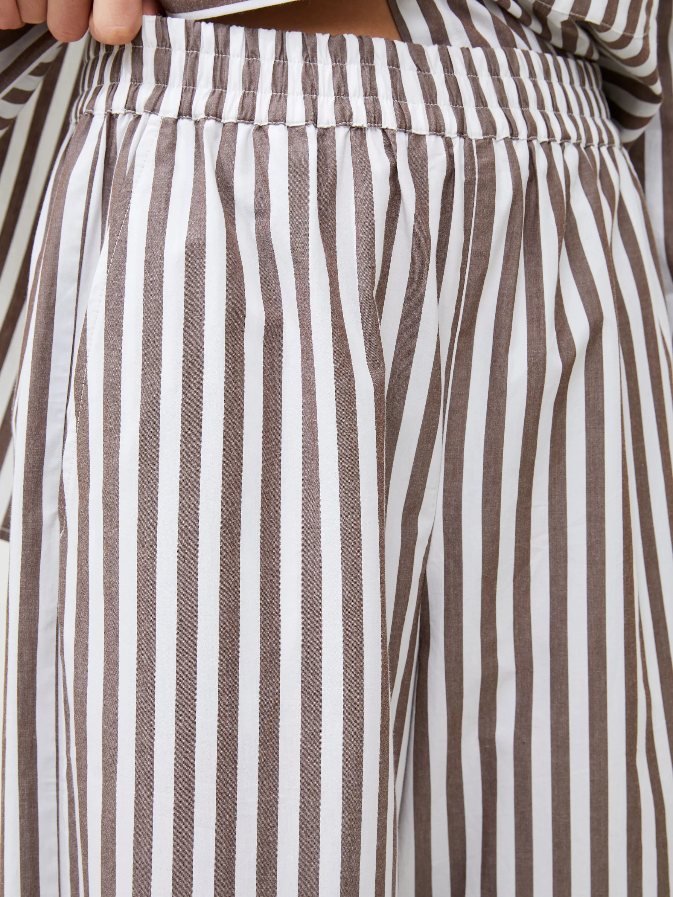 Stripe Poplin Trousers sold by French Connection product image thumbnail 2