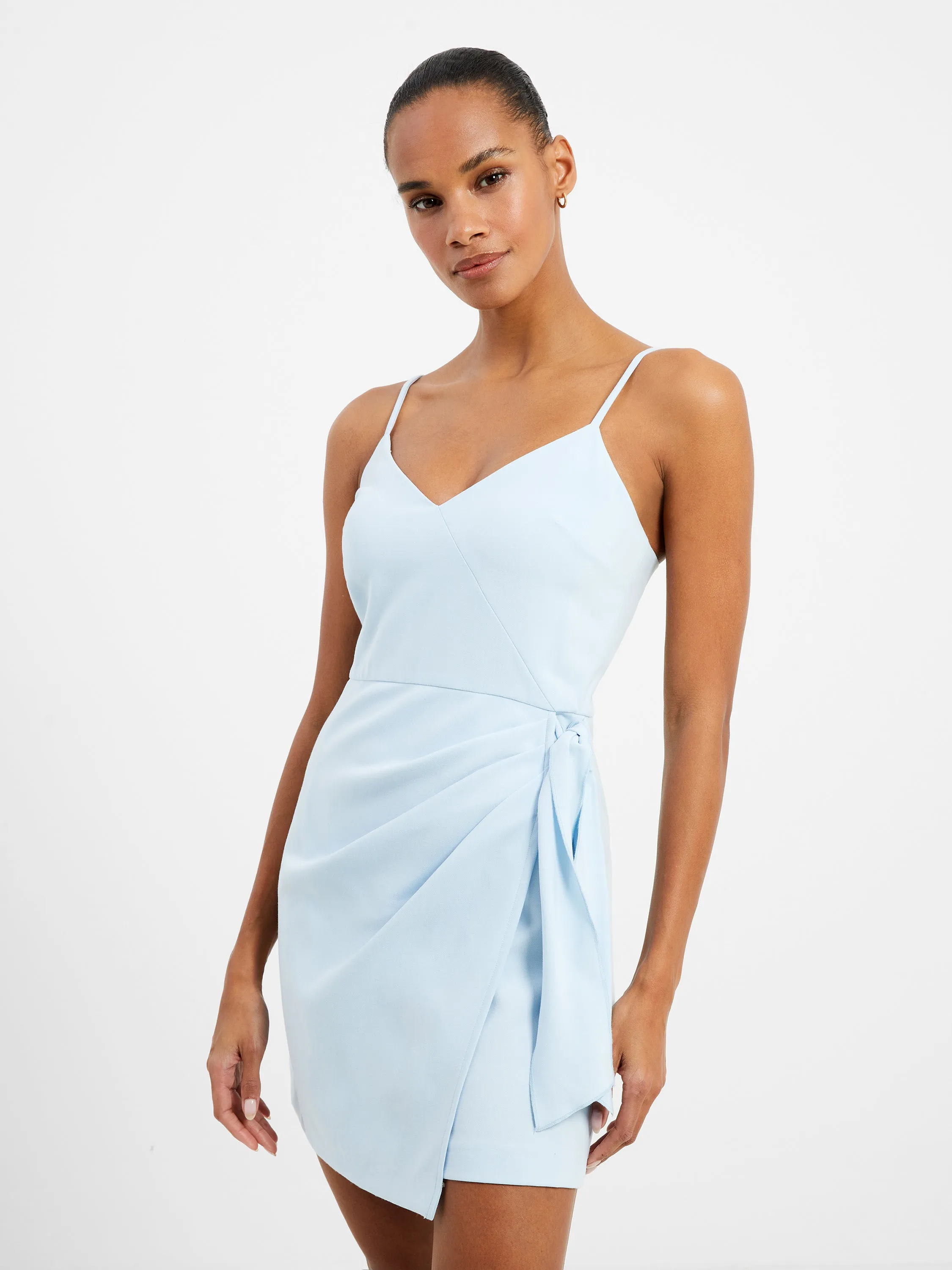 Whisper V Neck Bow Envelope Dress sold by French Connection product image thumbnail 2