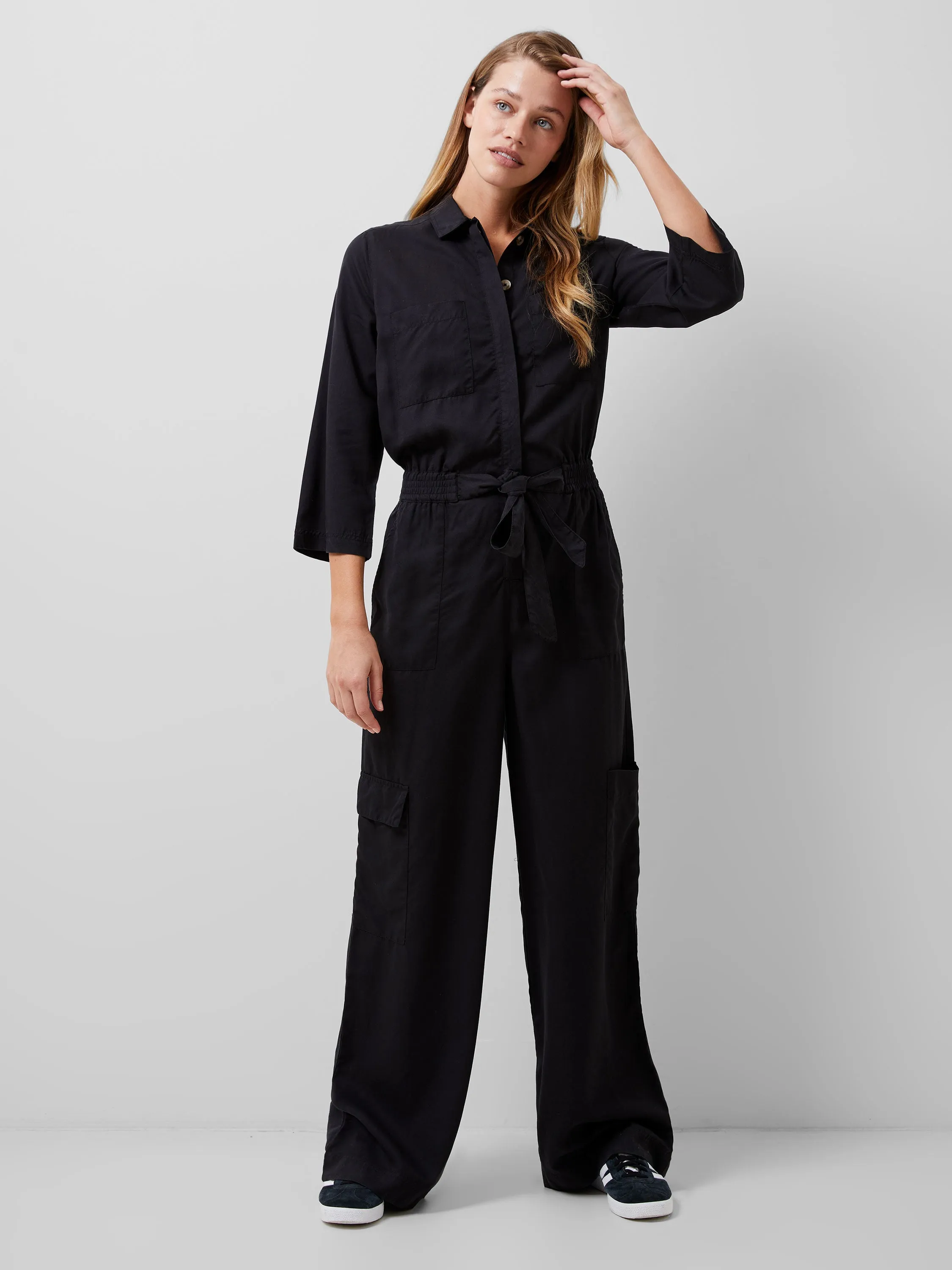 Elkie Twill Jumpsuit sold by French Connection product image thumbnail 2