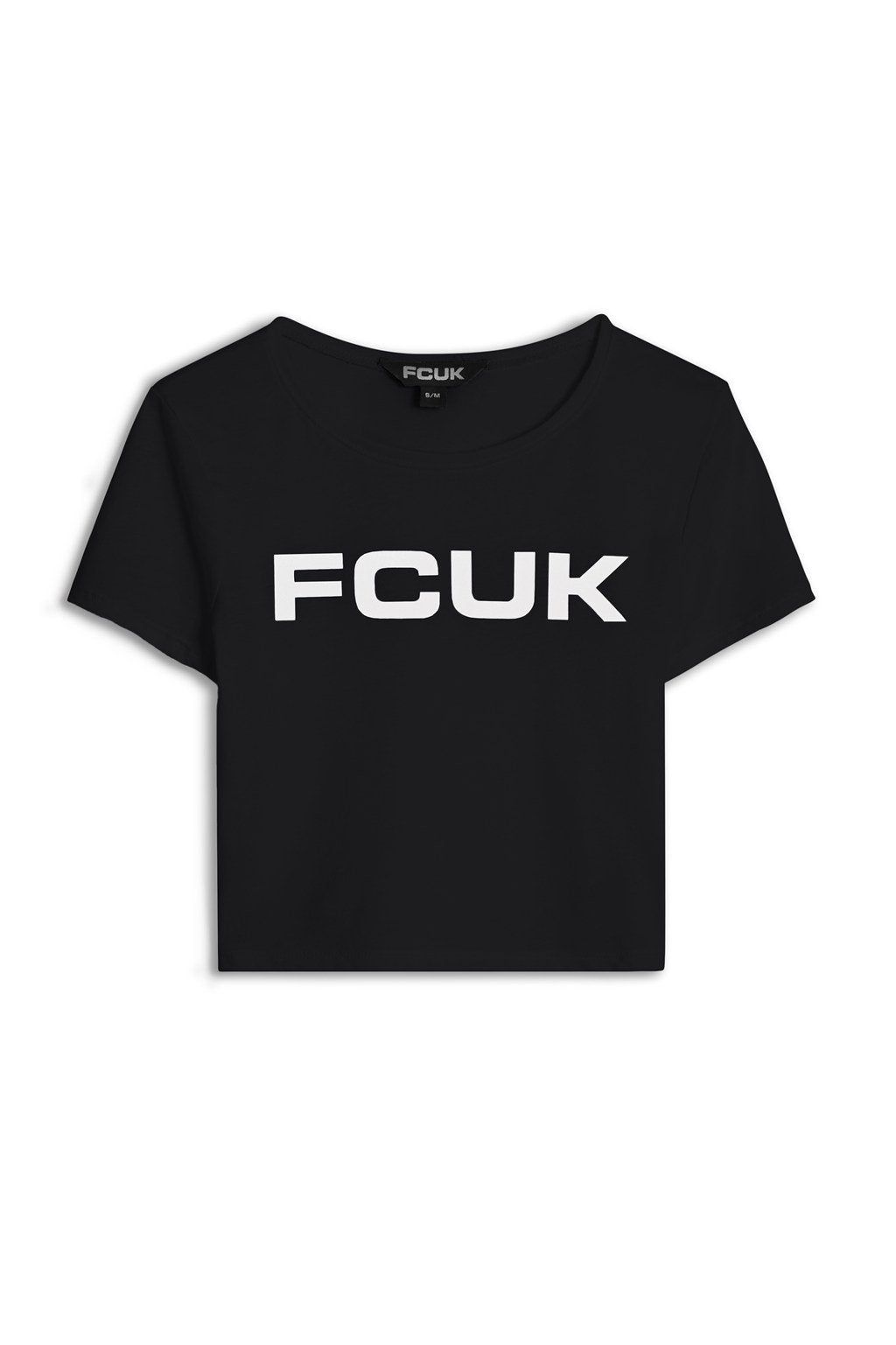 FCUK Logo Crop Top sold by French Connection