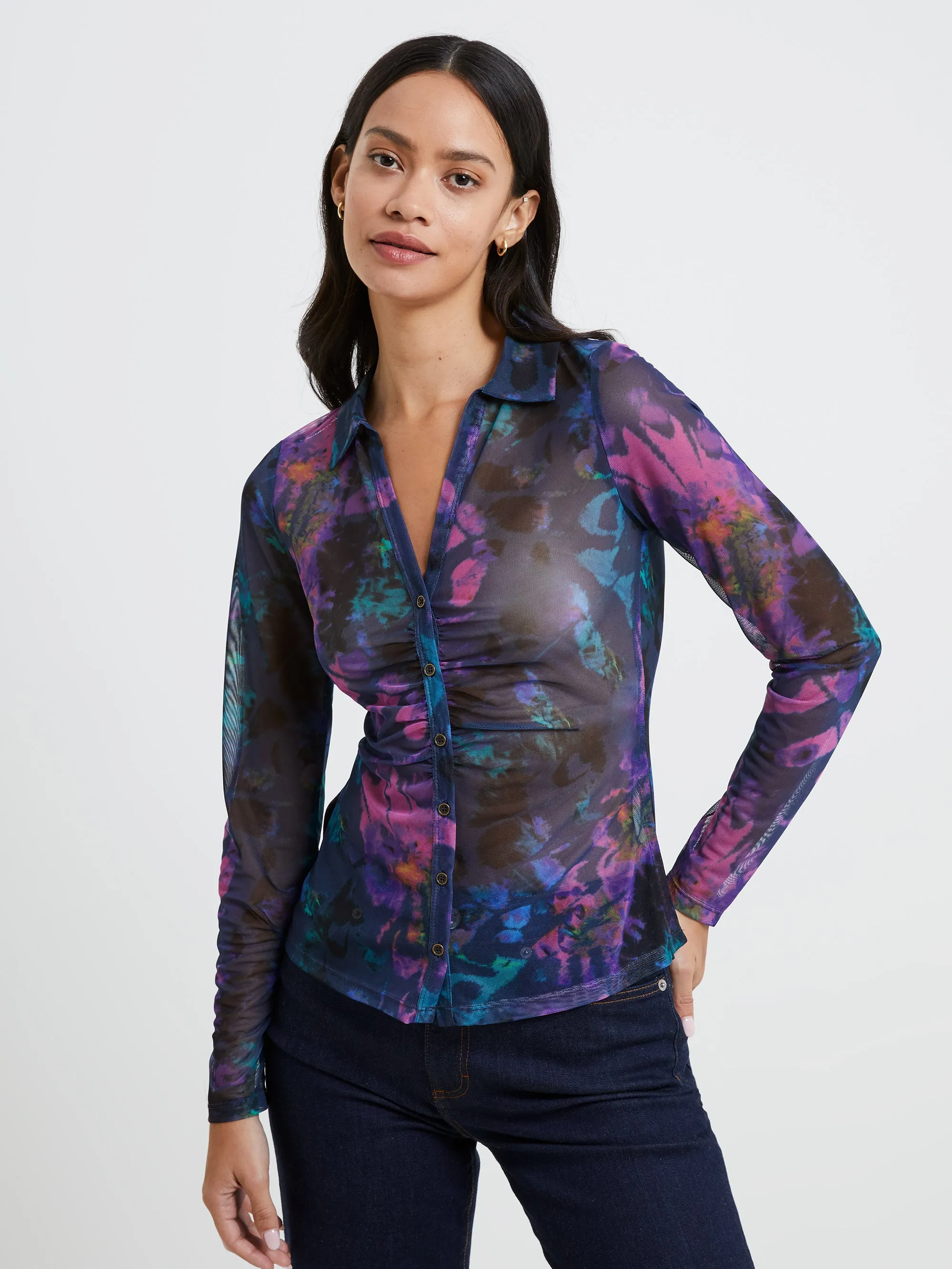 Toni Mesh Gabriella Top sold by French Connection