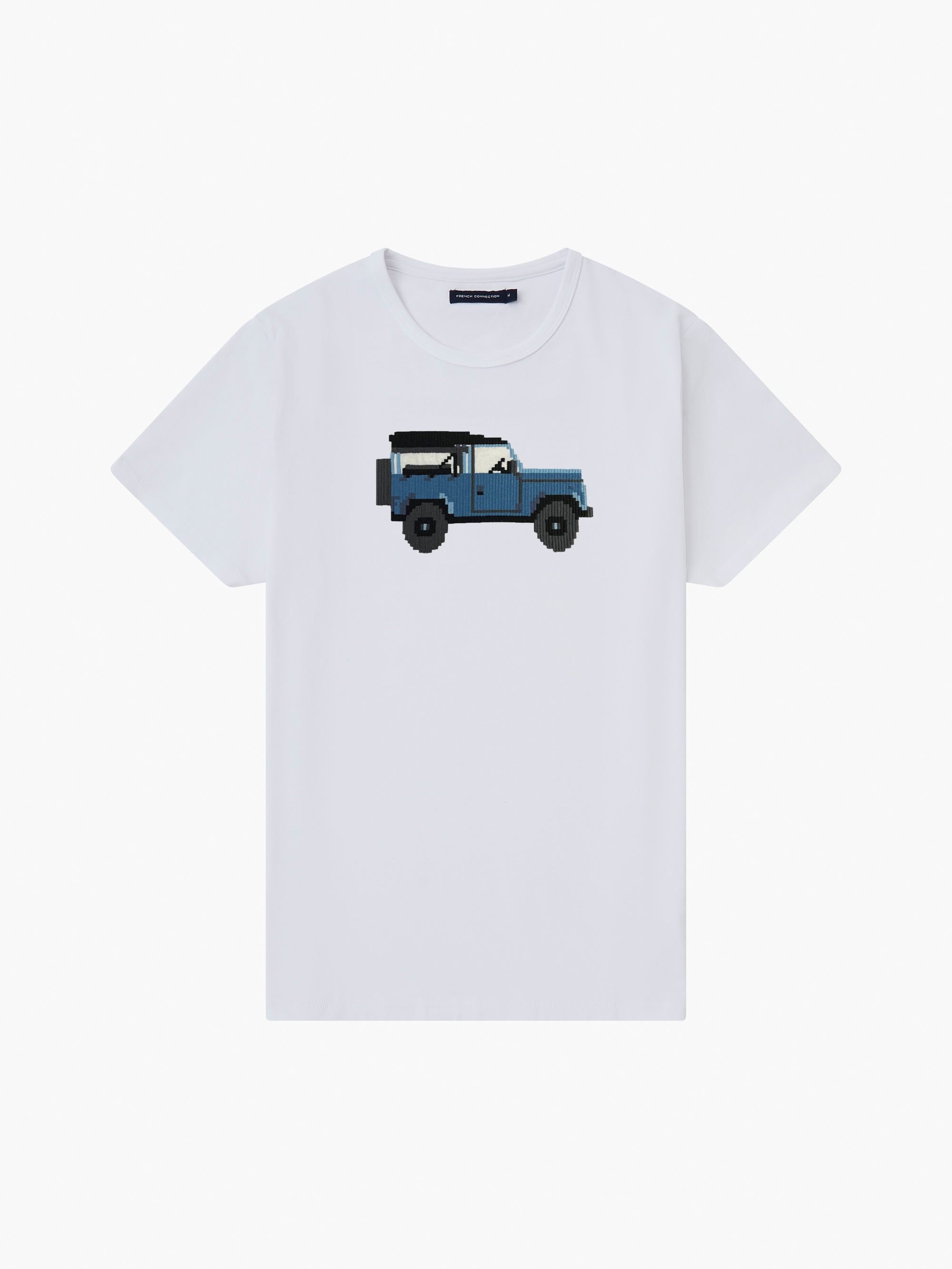 Desert Jeep Pixel T-Shirt sold by French Connection