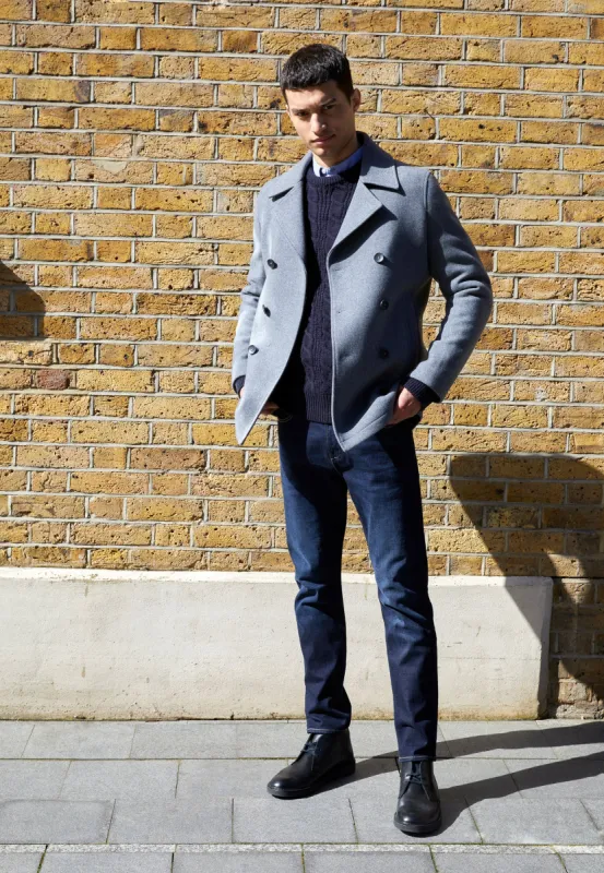 Double Breasted Peacoat sold by French Connection