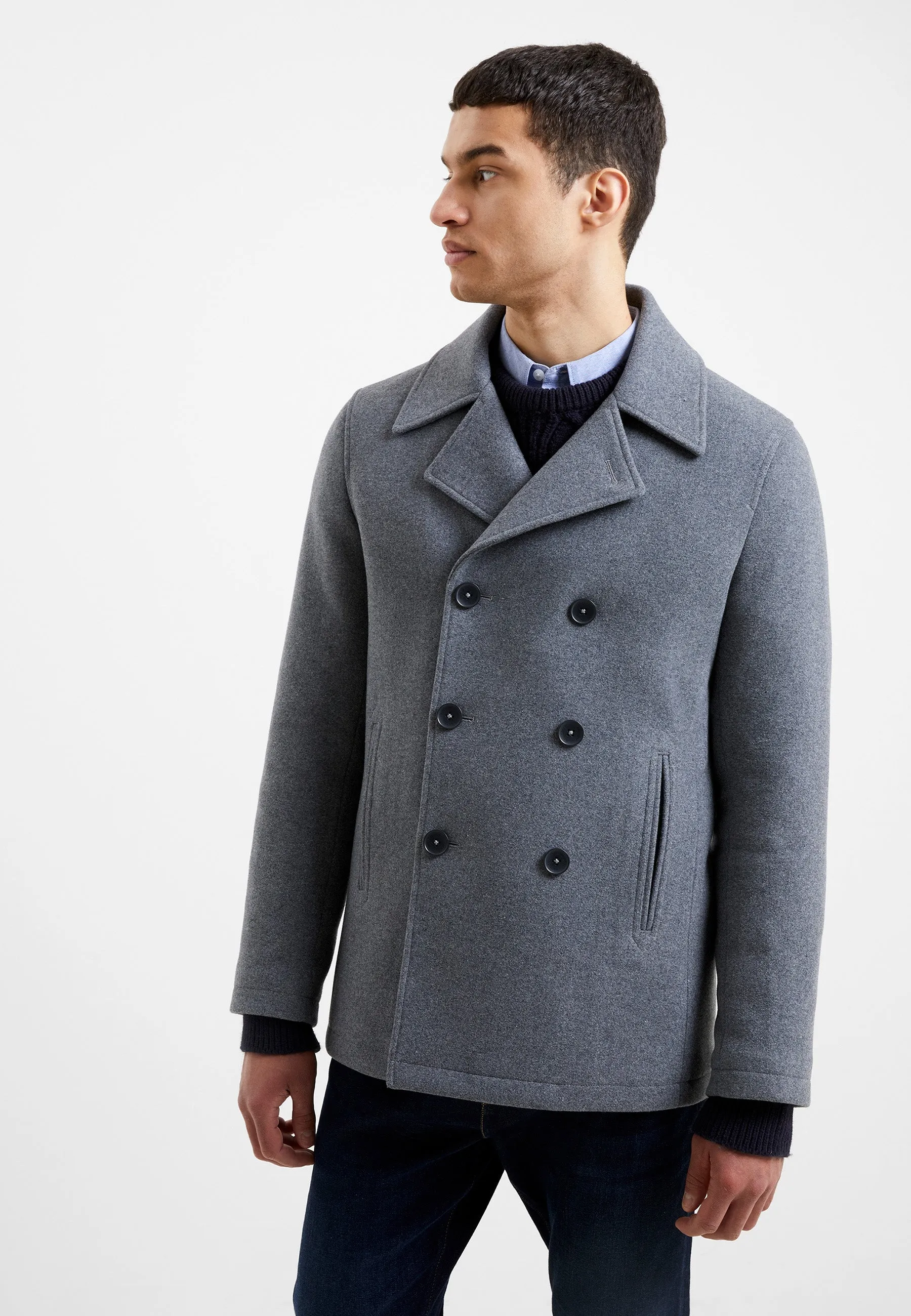 Double Breasted Peacoat sold by French Connection product image thumbnail 4