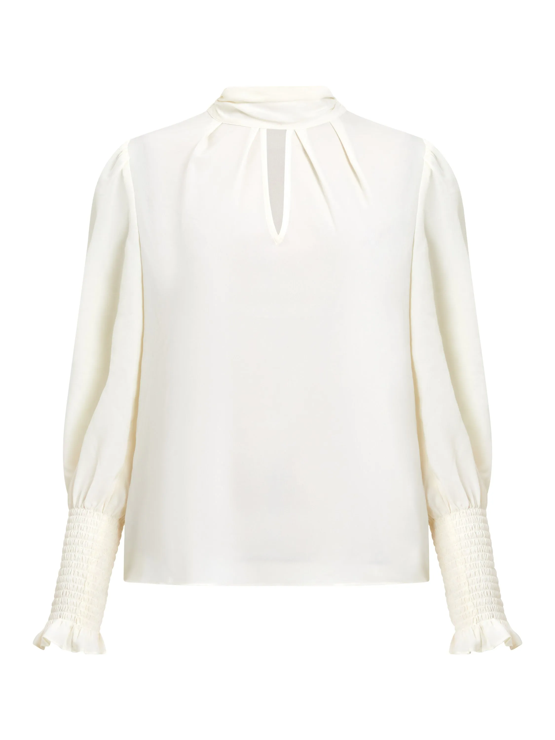 Crepe Light Keyhole Top sold by French Connection product image thumbnail 5