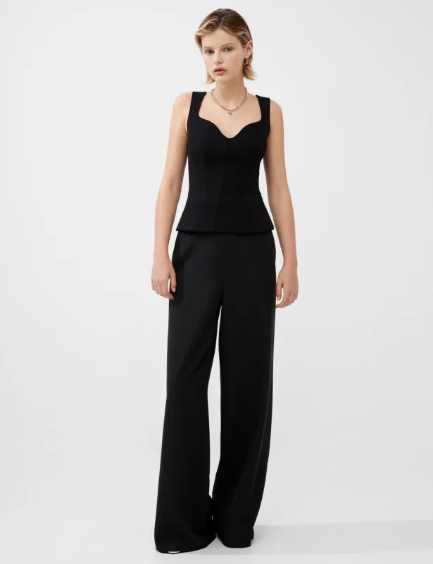 Whisper Sweetheart Neck Top sold by French Connection