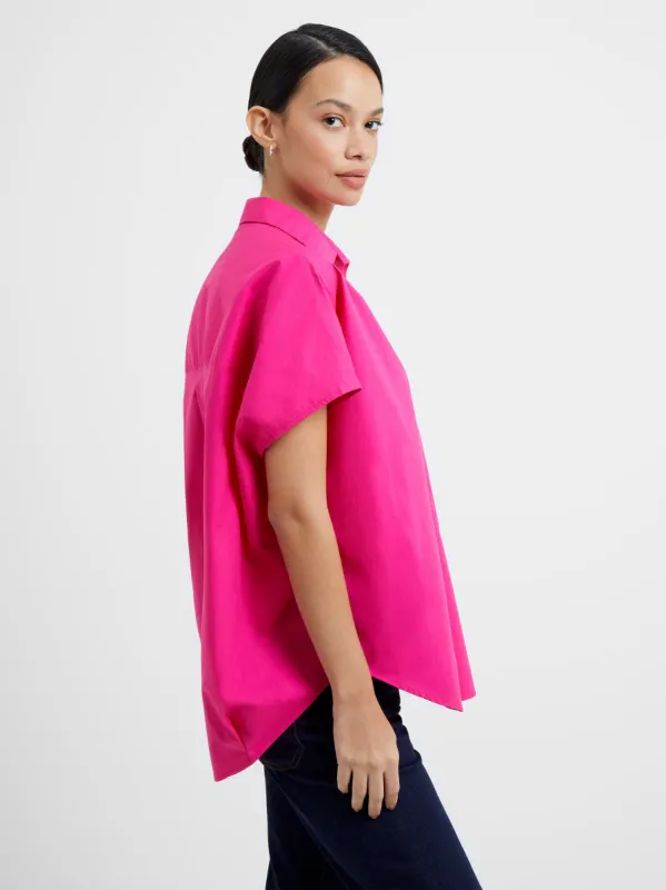 Rhodes Poplin Short Sleeve Shirt sold by French Connection