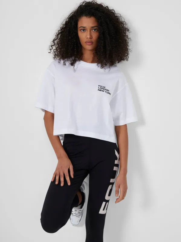 FCUK London NY Crop Top sold by French Connection