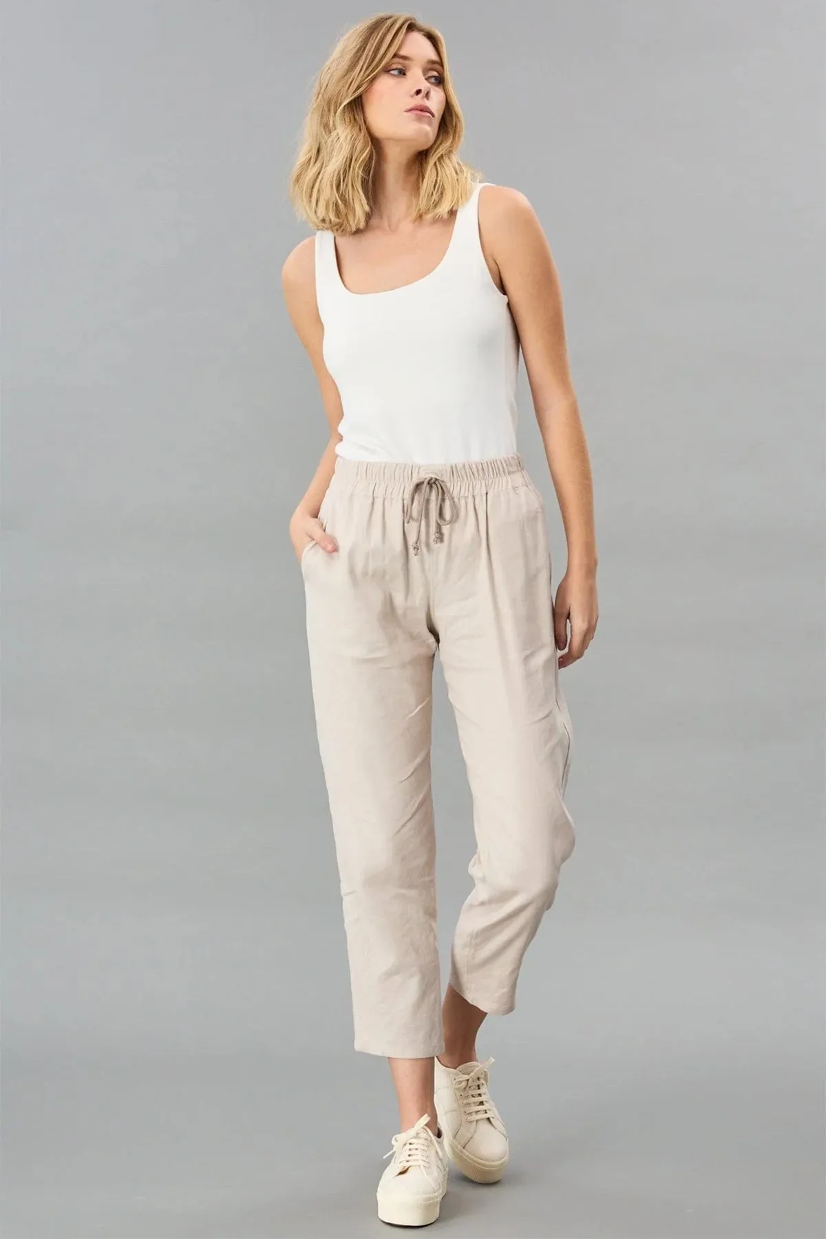 Linen Jogger Pant sold by French Cuff