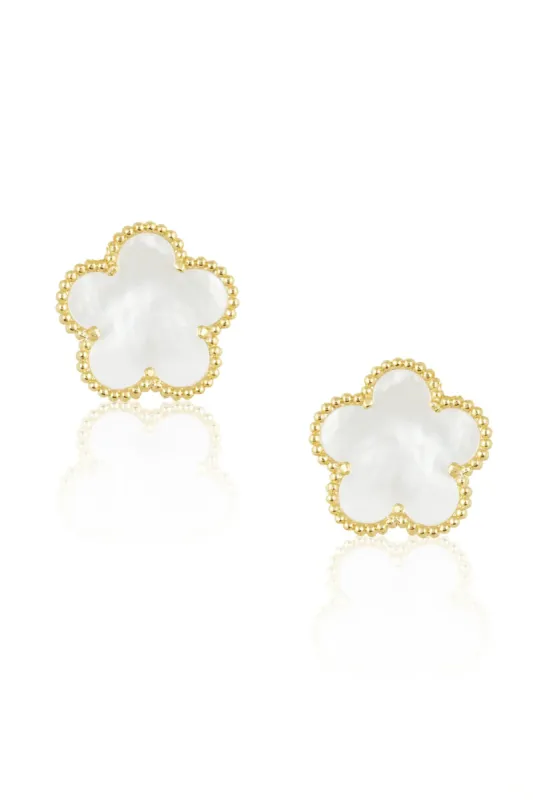 Adeline Clover Earrings sold by French Cuff