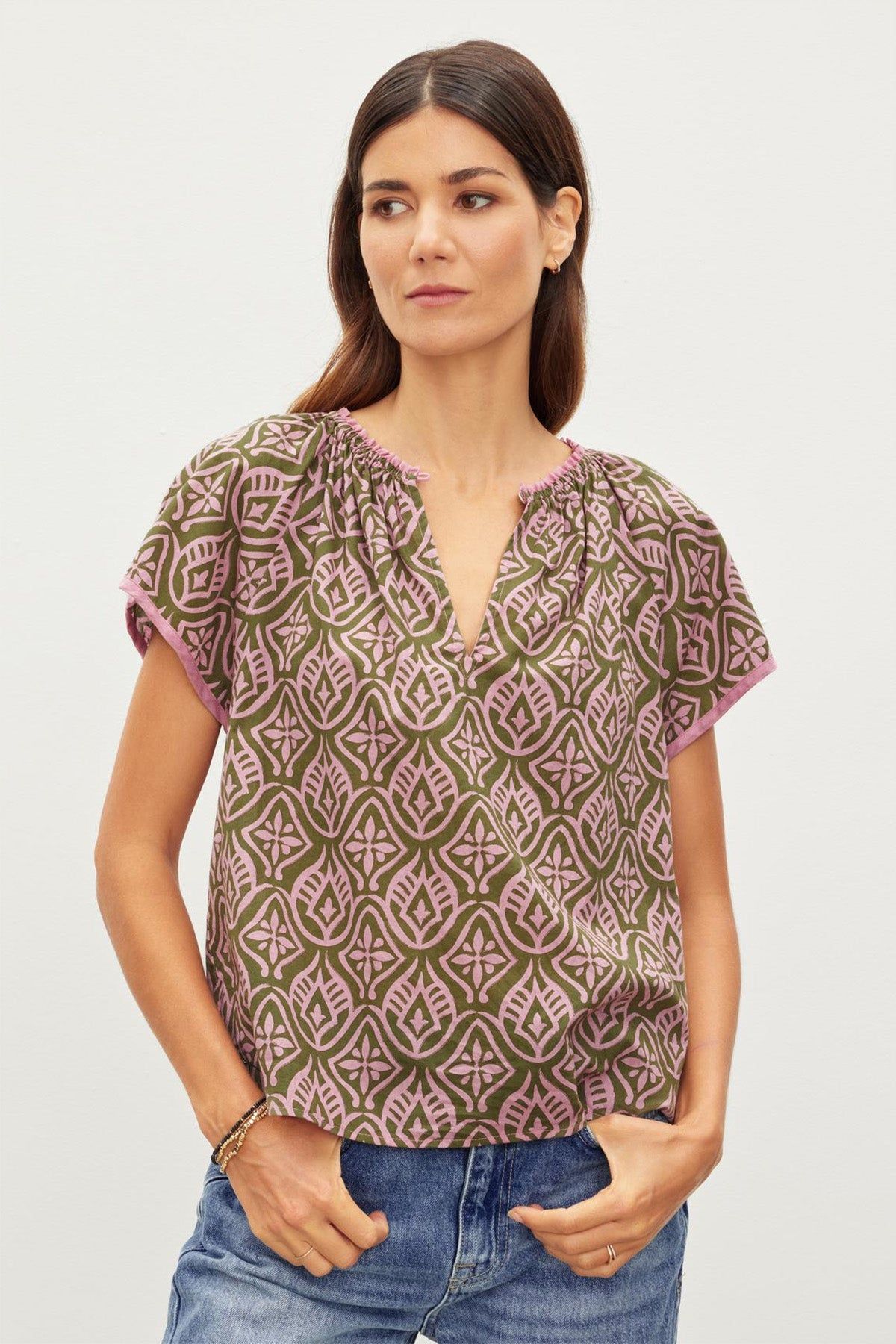 Ida Top sold by French Cuff